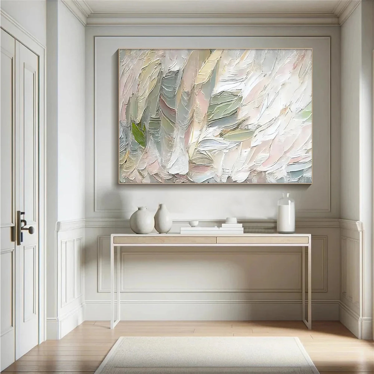 Abstract Textured Painting Canvas #AW191