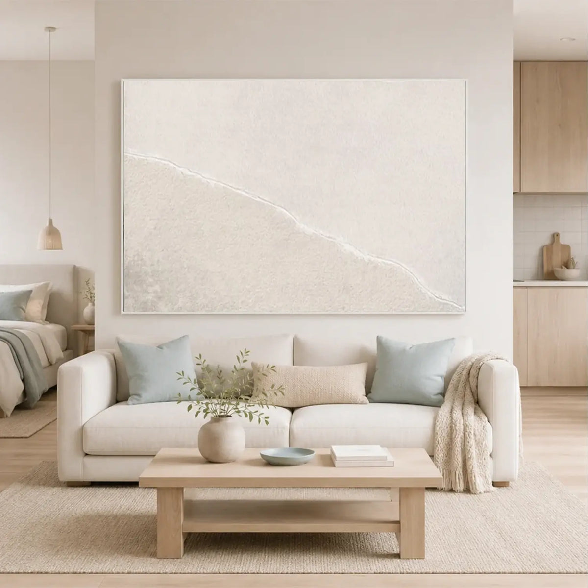 Minimalist Textured Canvas Art #MW010