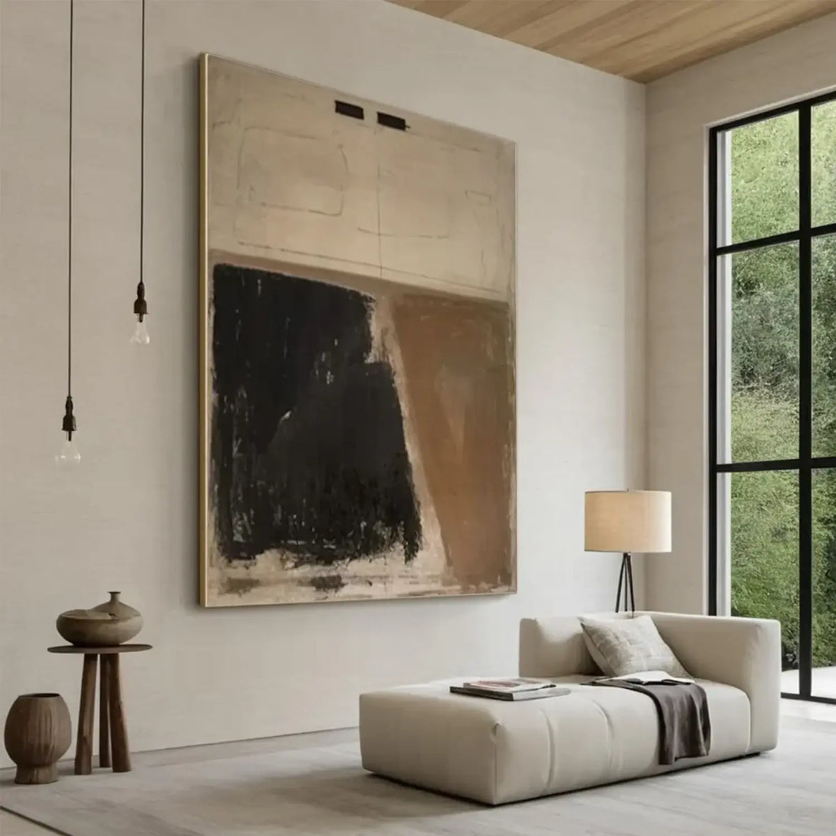 Wabi Sabi Abstract Painting Canvas #WS055