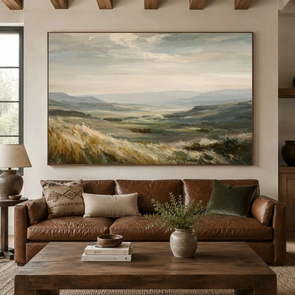 Minimalist Mountain Canvas Art #MM031