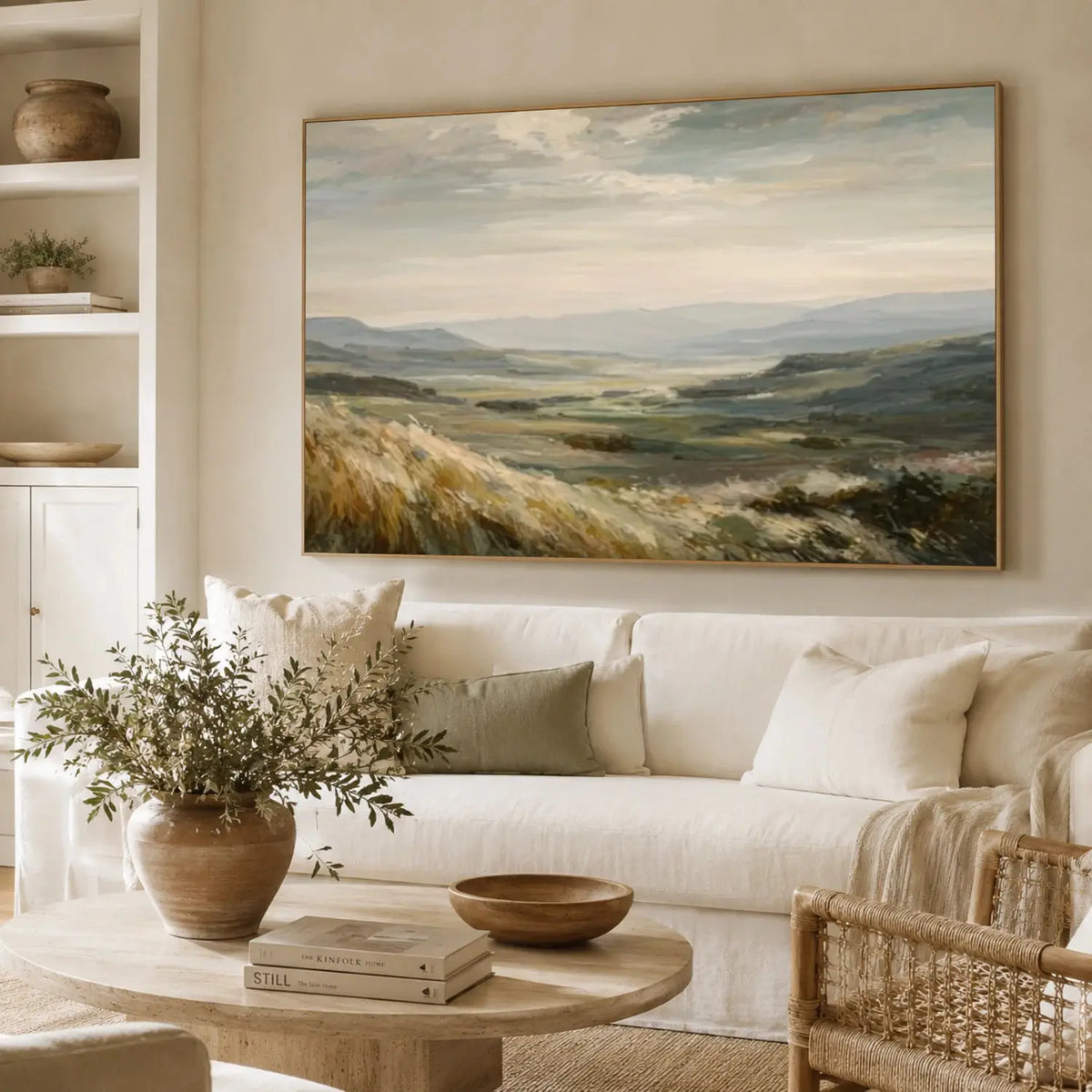 Minimalist Mountain Canvas Art #MM031