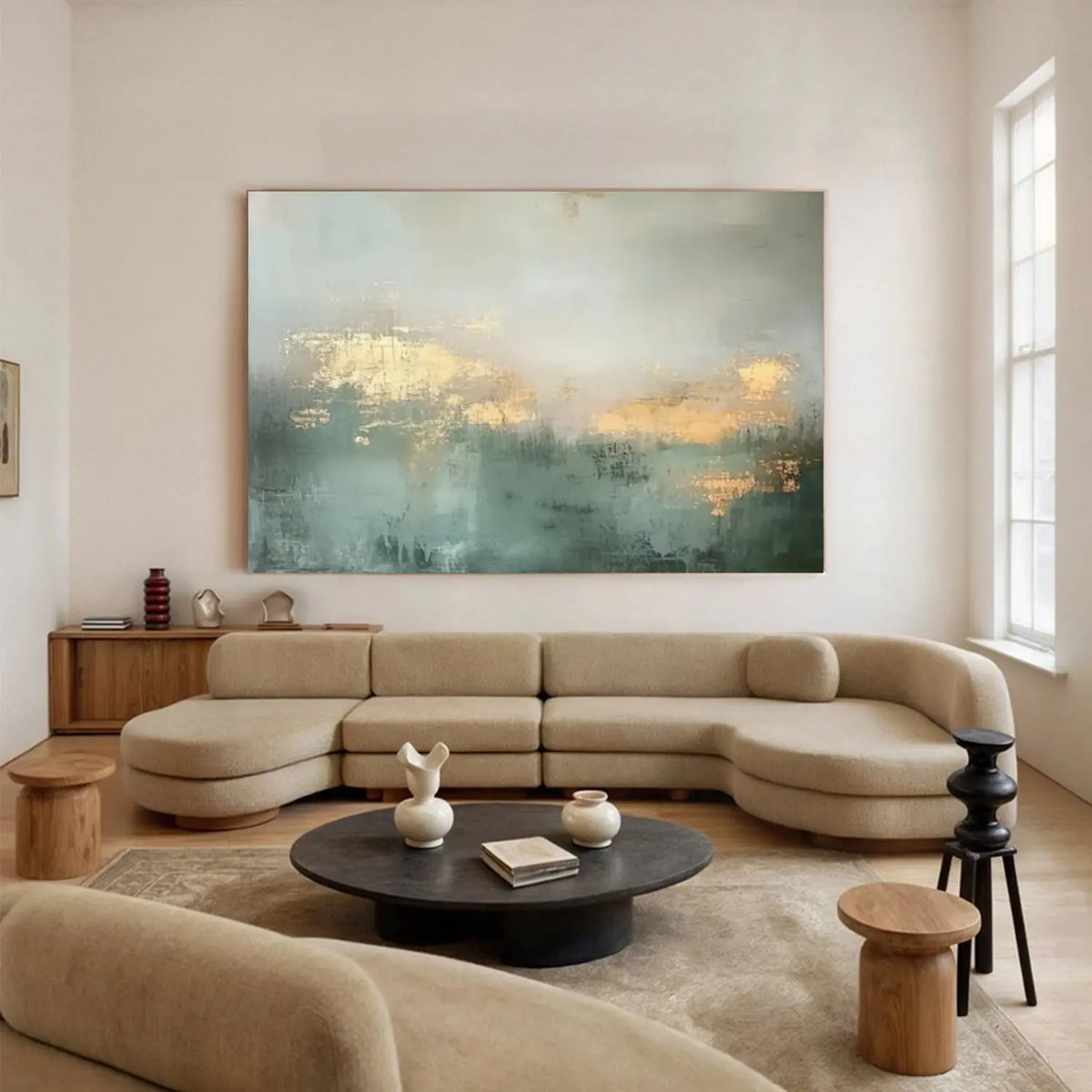 Abstract Canvas Wall Art #AW189