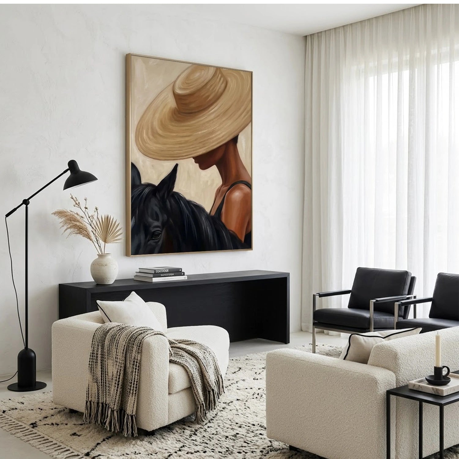 Vintage Americana Art | Velvet Brim Muse