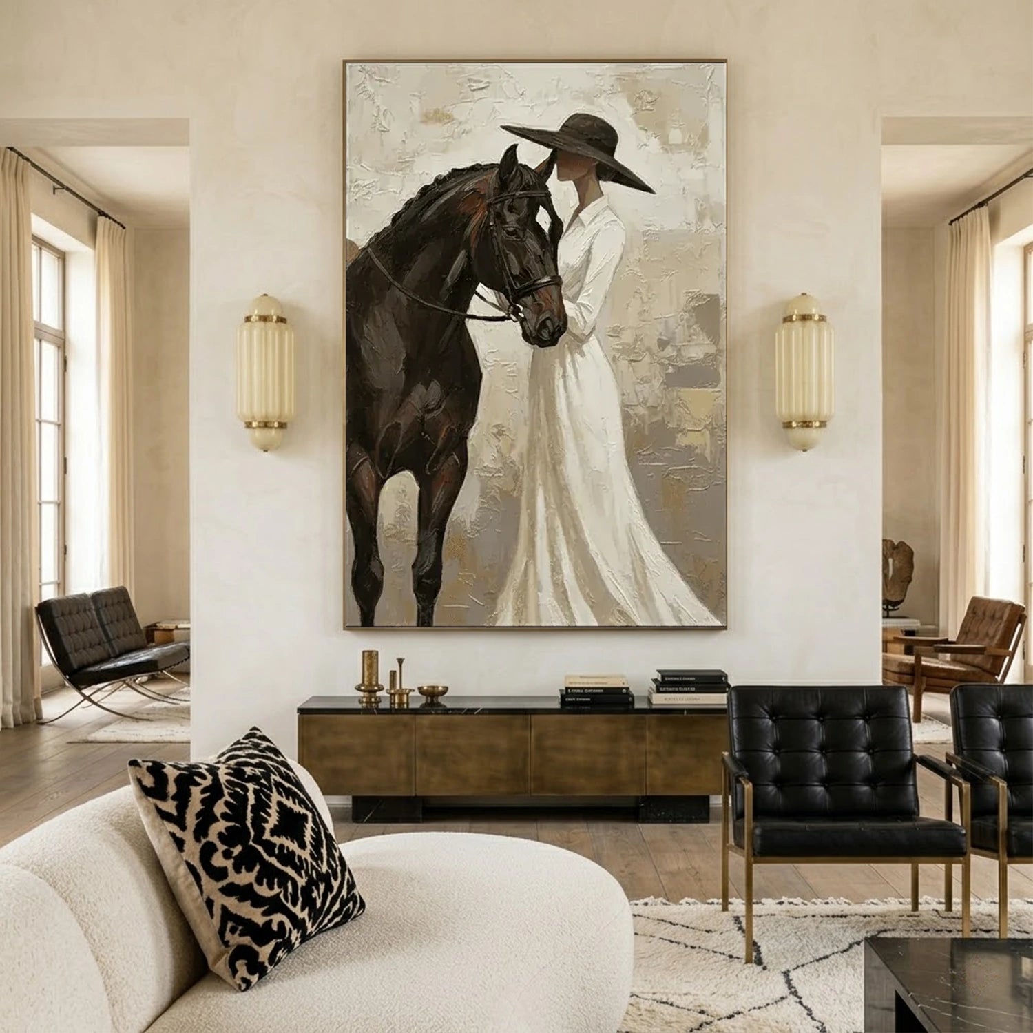 Vintage Americana Art | Veiled Grace