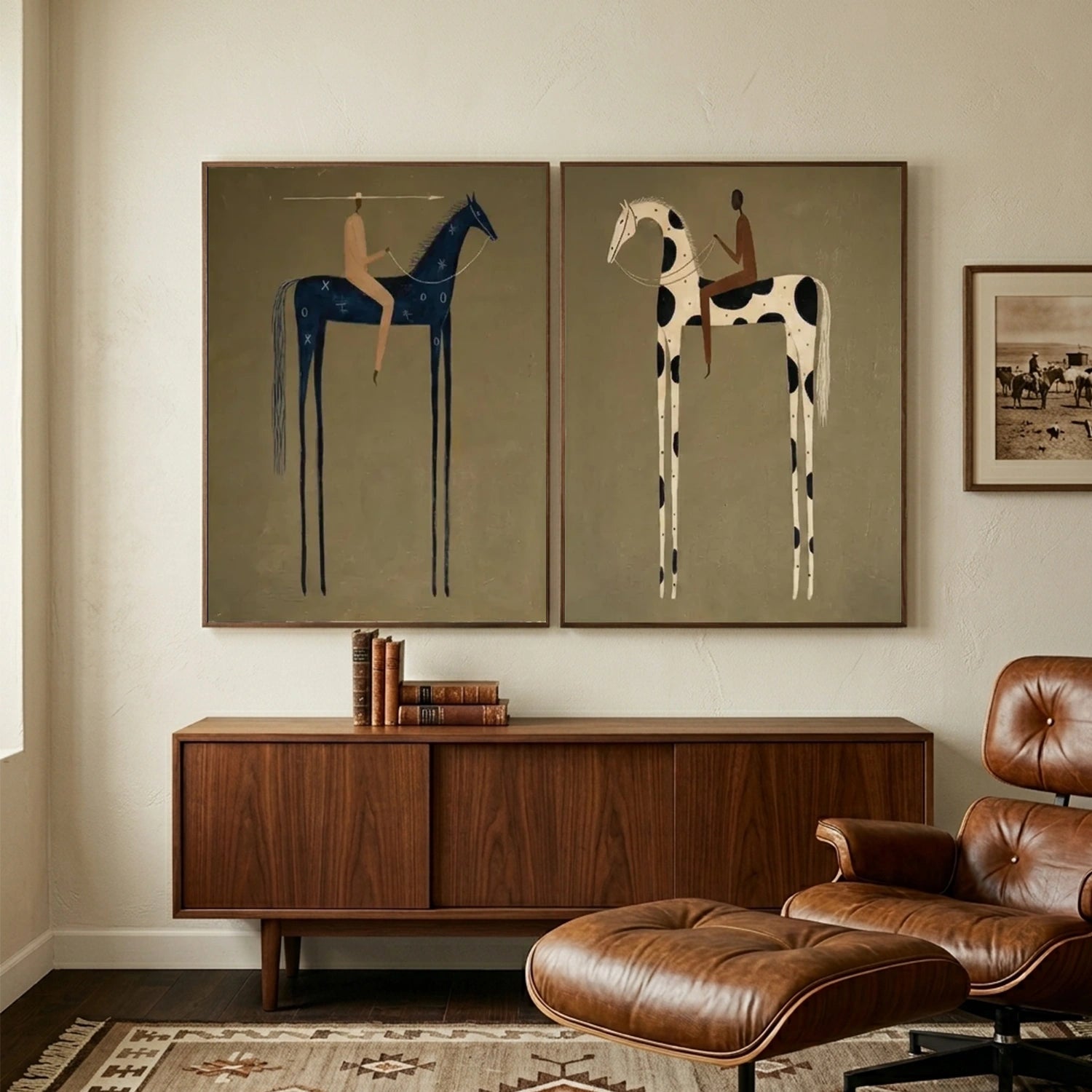 Vintage Americana Art | Tales On Stilts