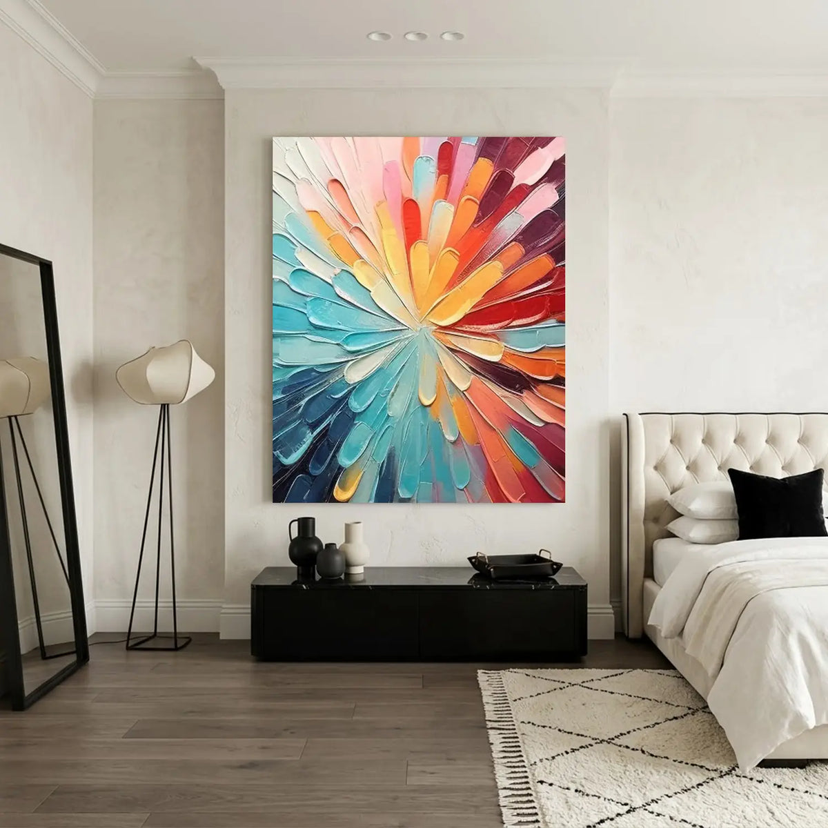 Colorful Textured Wall Art #AW178