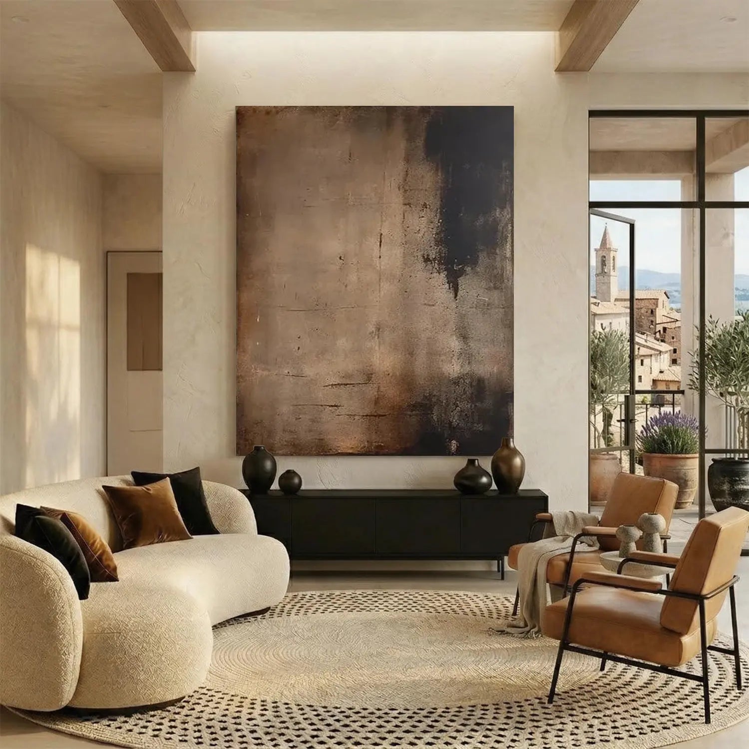 Abstract Painting Canvas