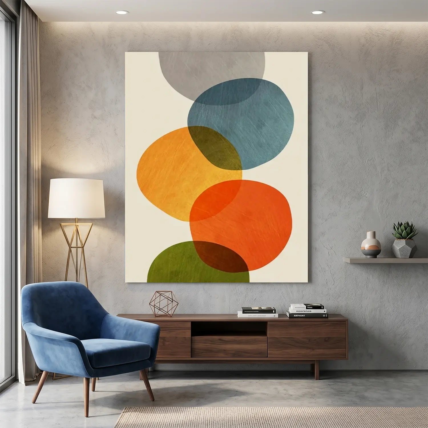 Abstract Painting Canvas