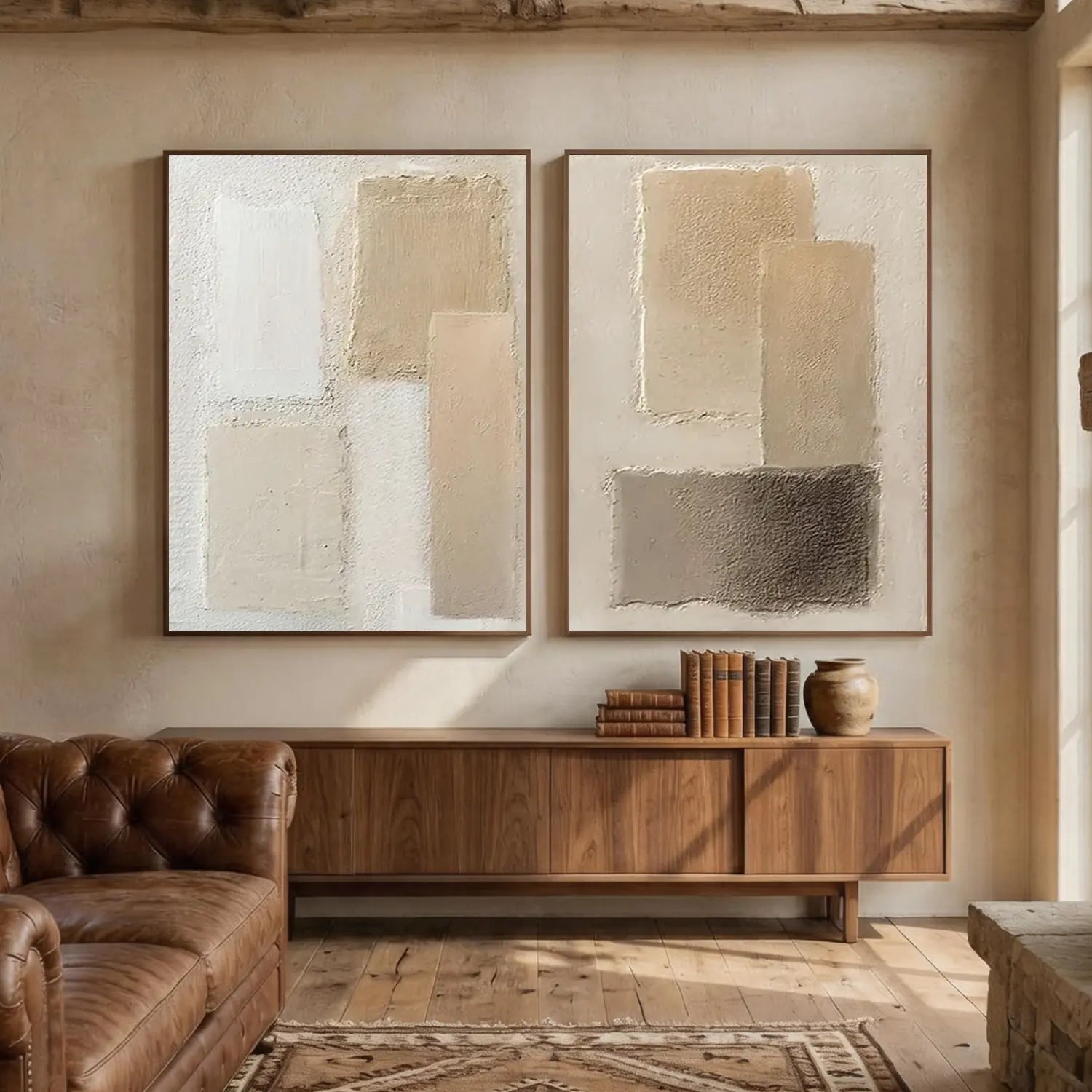 Wabi Sabi Set of 2 Wall Art