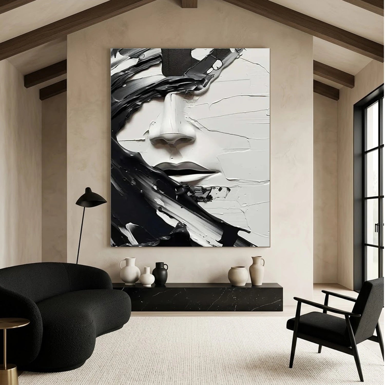 Abstract People Canvas Art