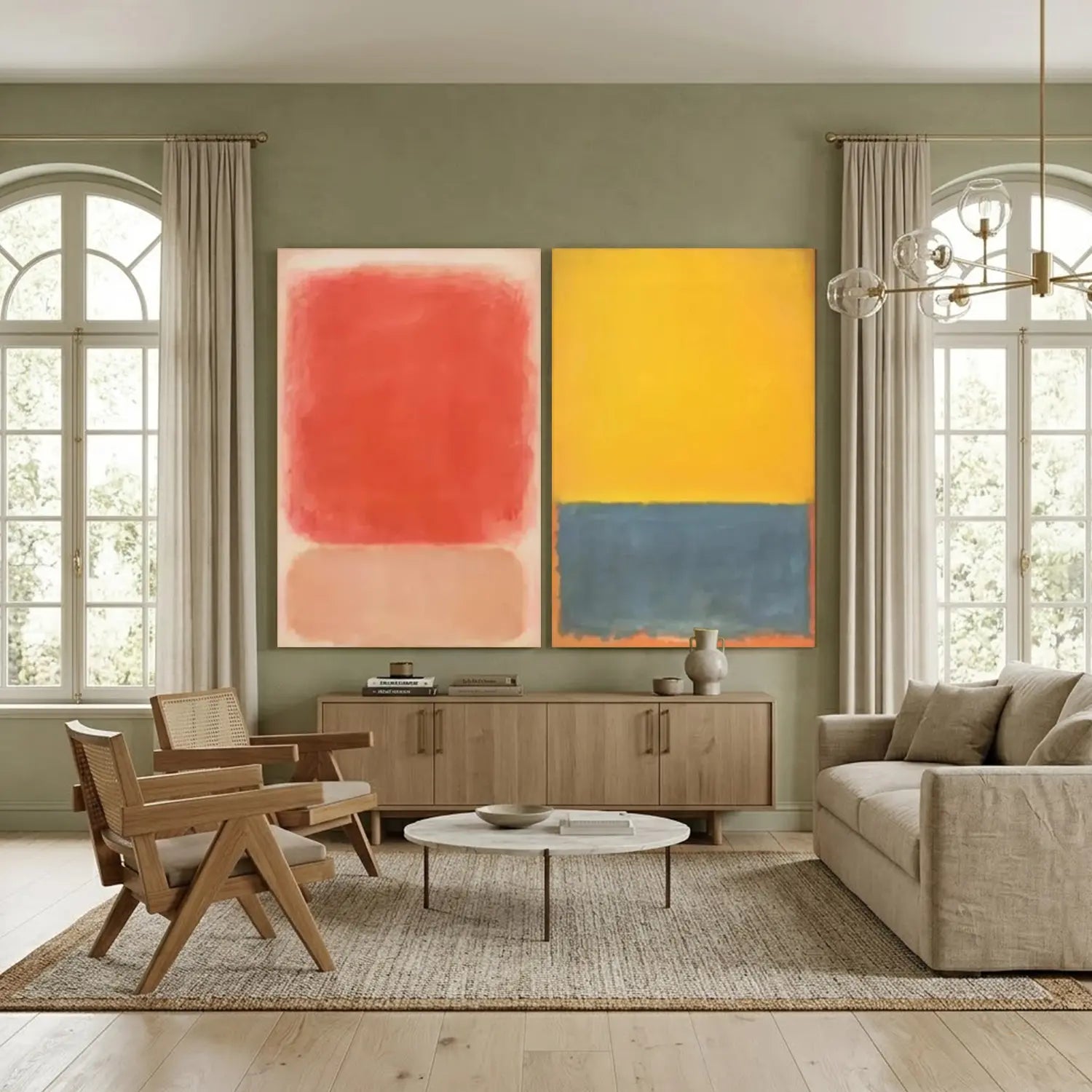 Abstract Painting Set of 2