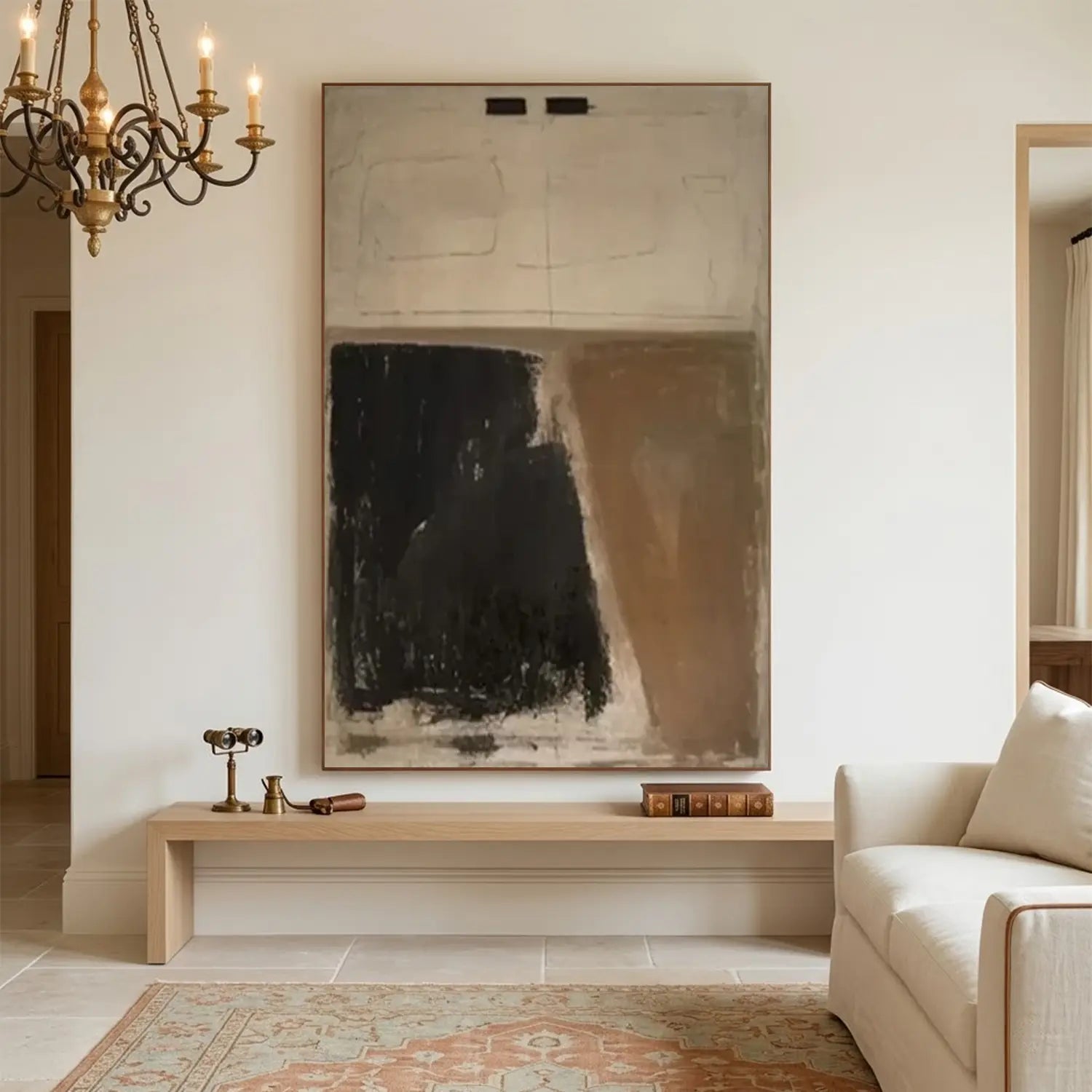Wabi Sabi Abstract Painting Canvas #WS055