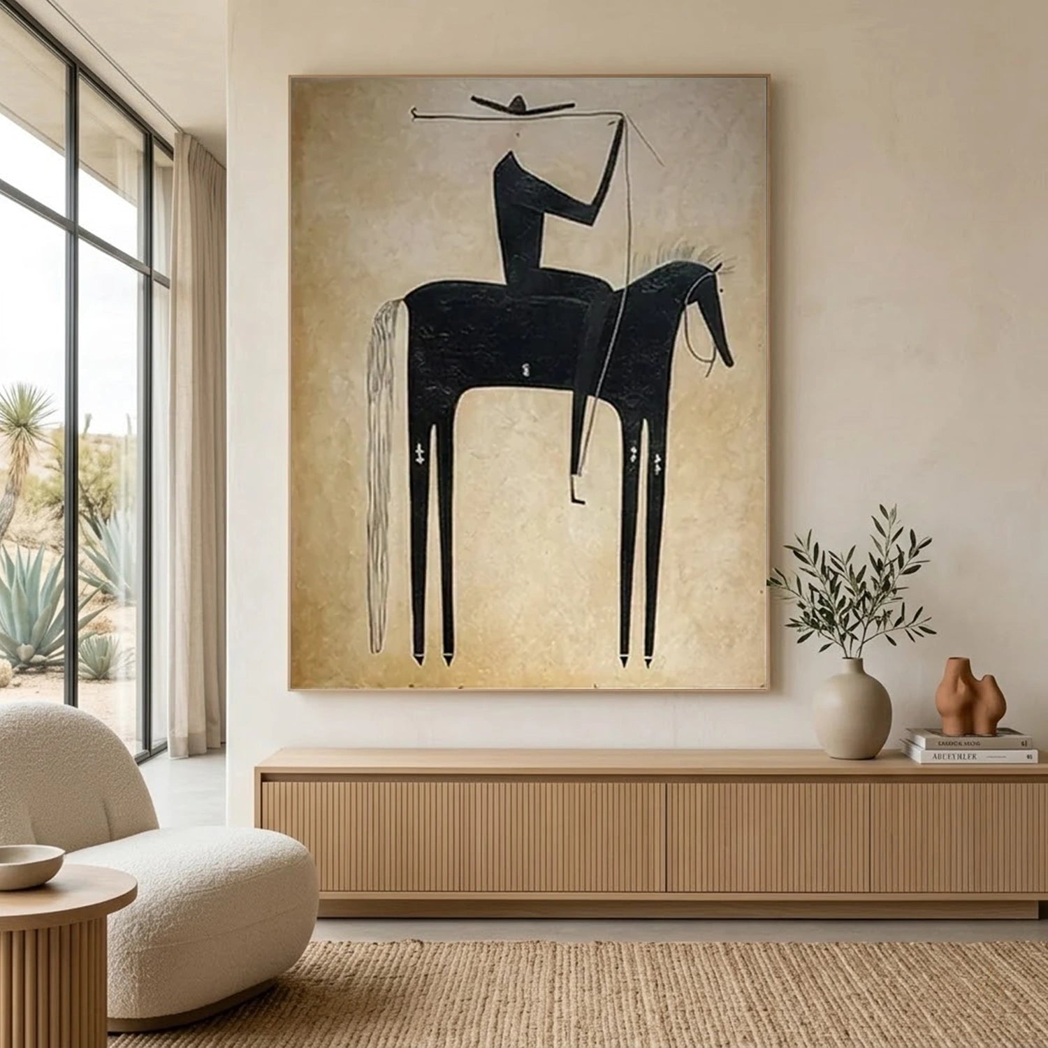 Vintage Americana Art | Silent Sentinel