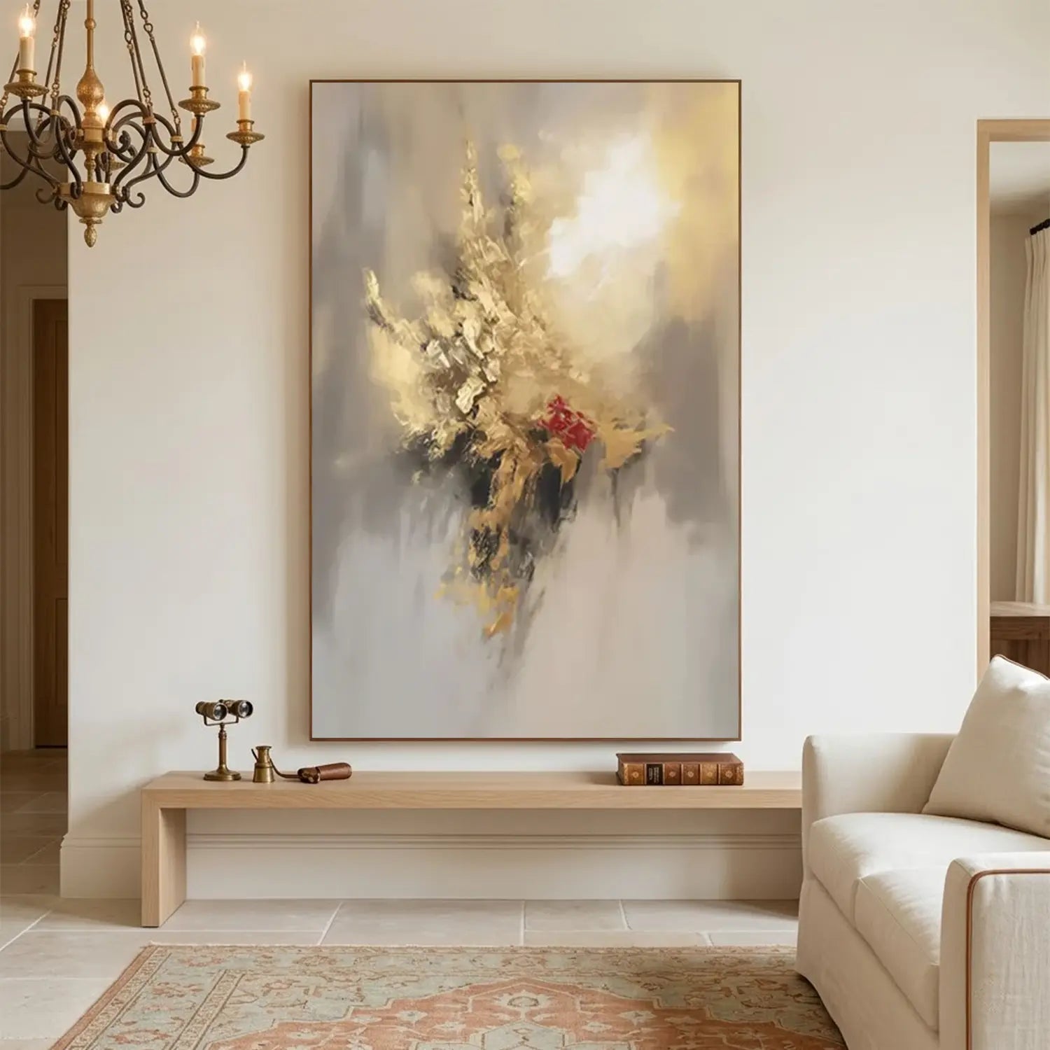 Abstract Painting Canvas #AW016
