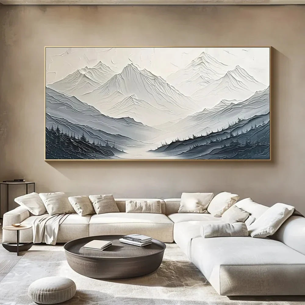 Plaster Art Minimalist Textured Painting #MM255