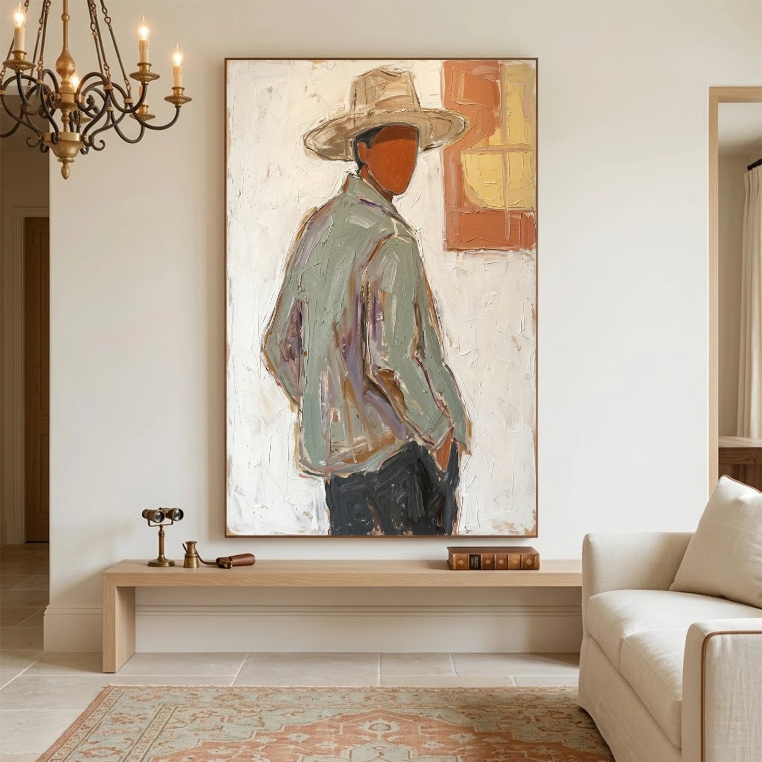 Vintage Americana Art | Desert Silence