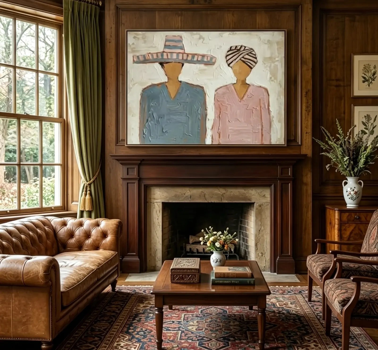Vintage Americana Art | Quiet Companions