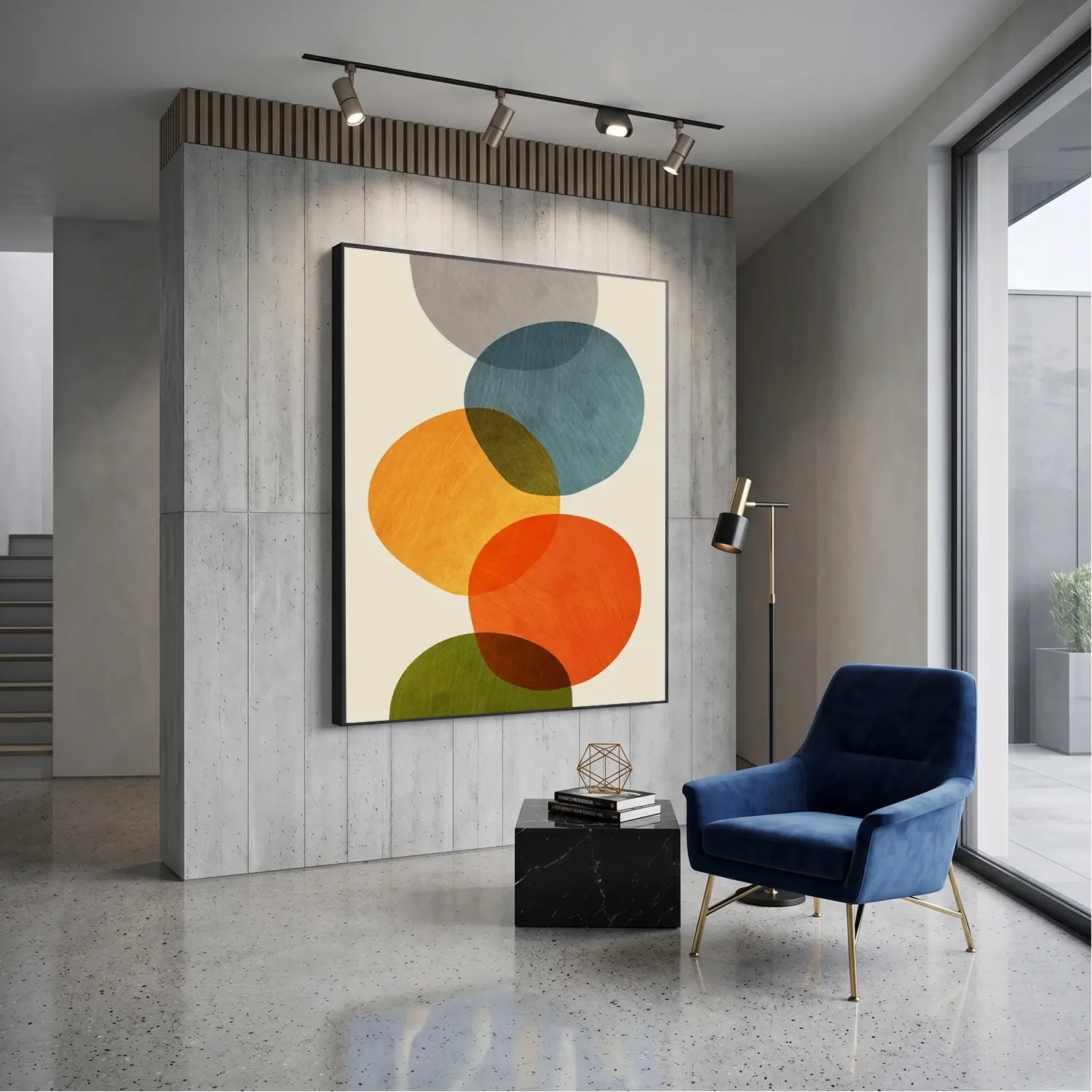 Abstract Painting Canvas