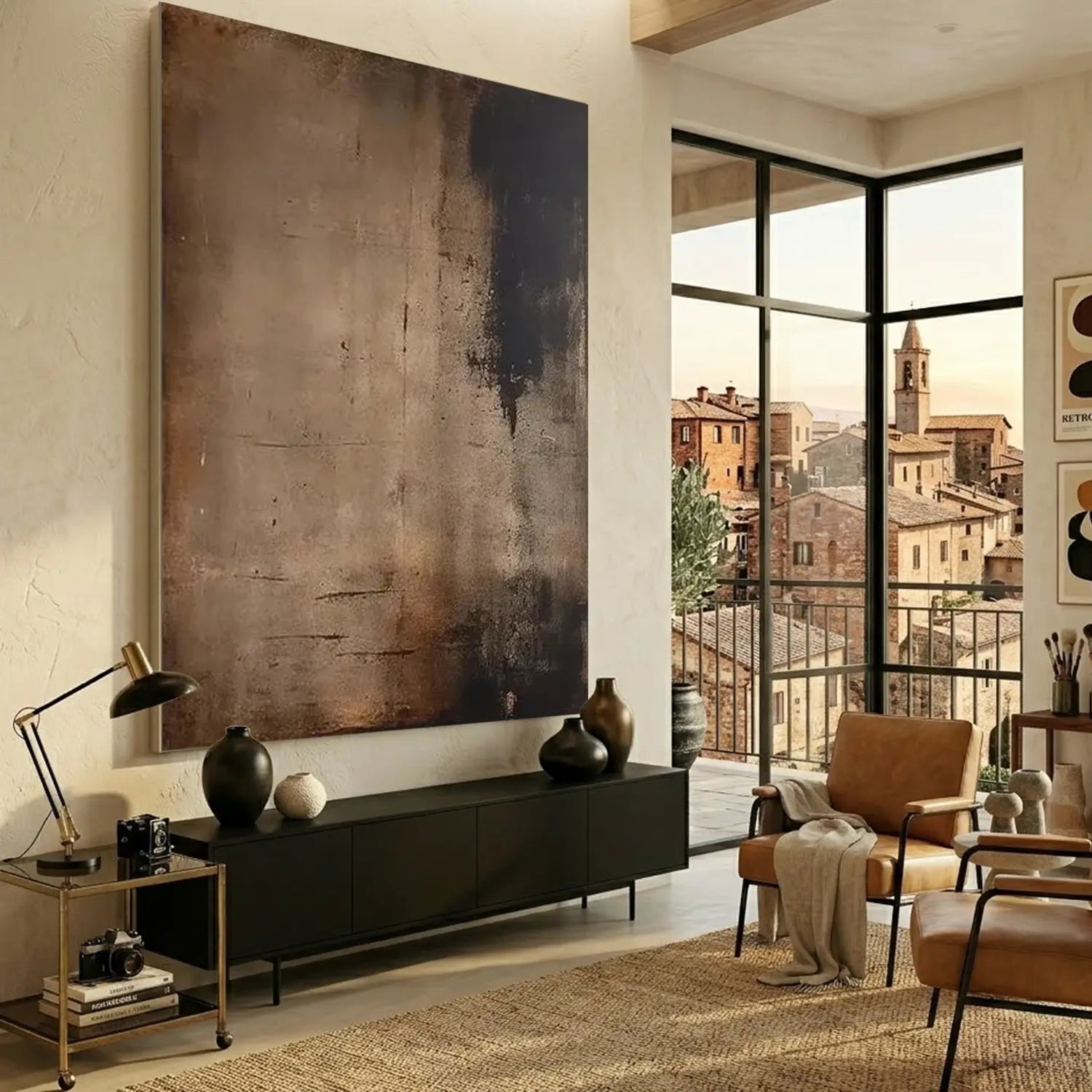 Abstract Painting Canvas
