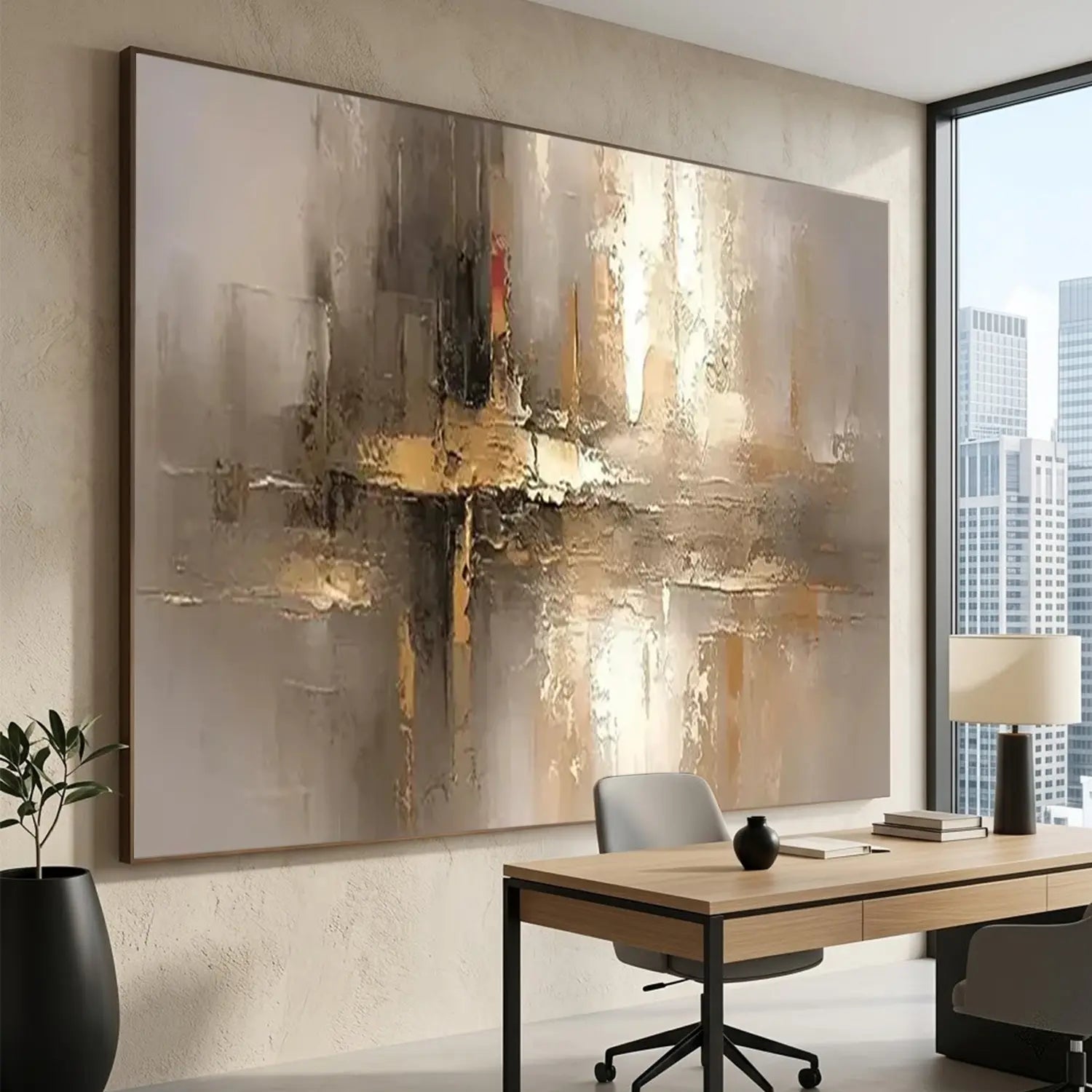 Abstract Painting Canvas