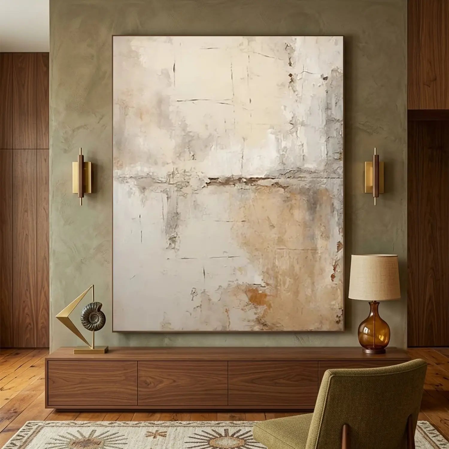 Abstract Painting Canvas