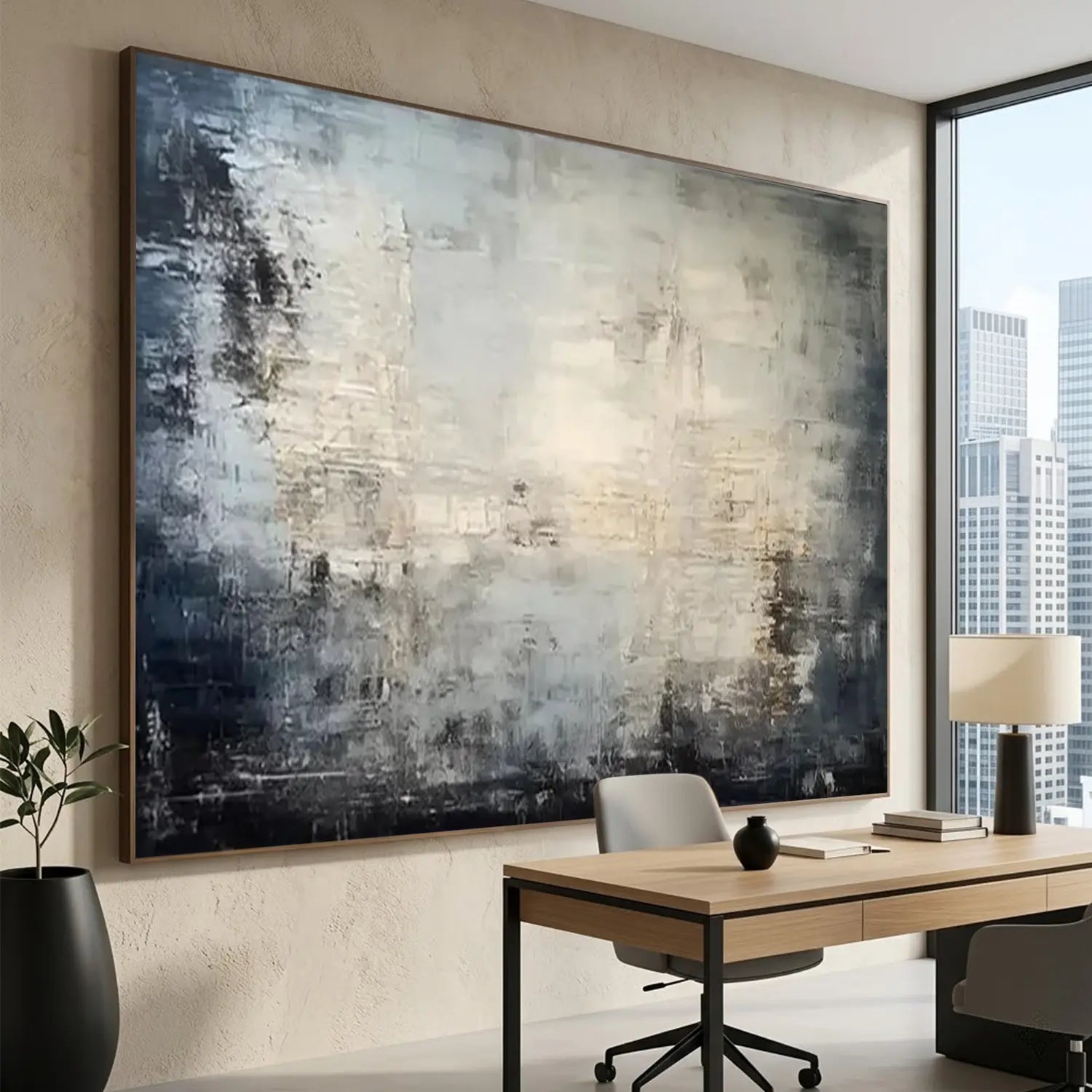 Abstract Painting Canvas