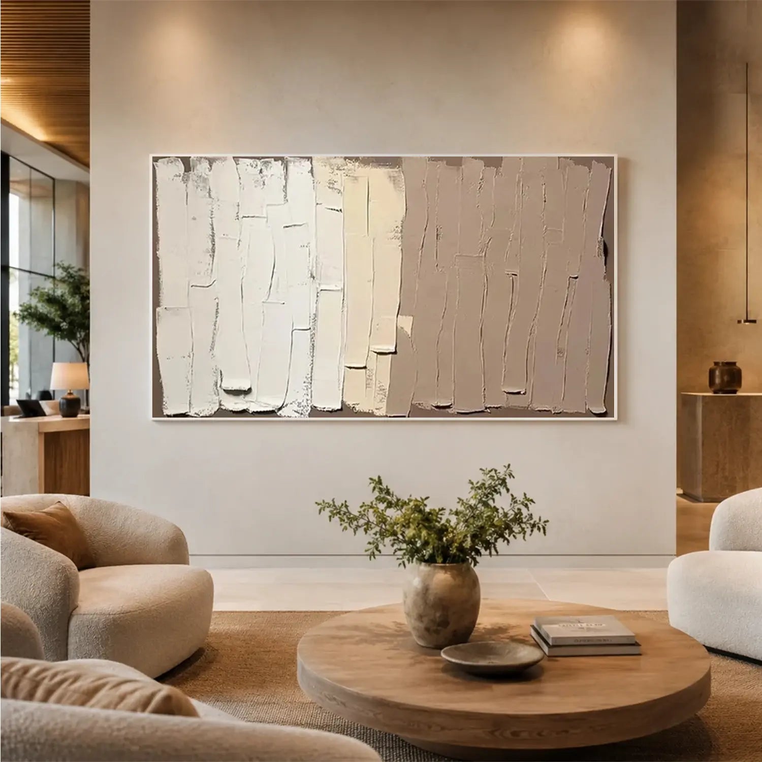 Abstract Textured Wall Art #AW152