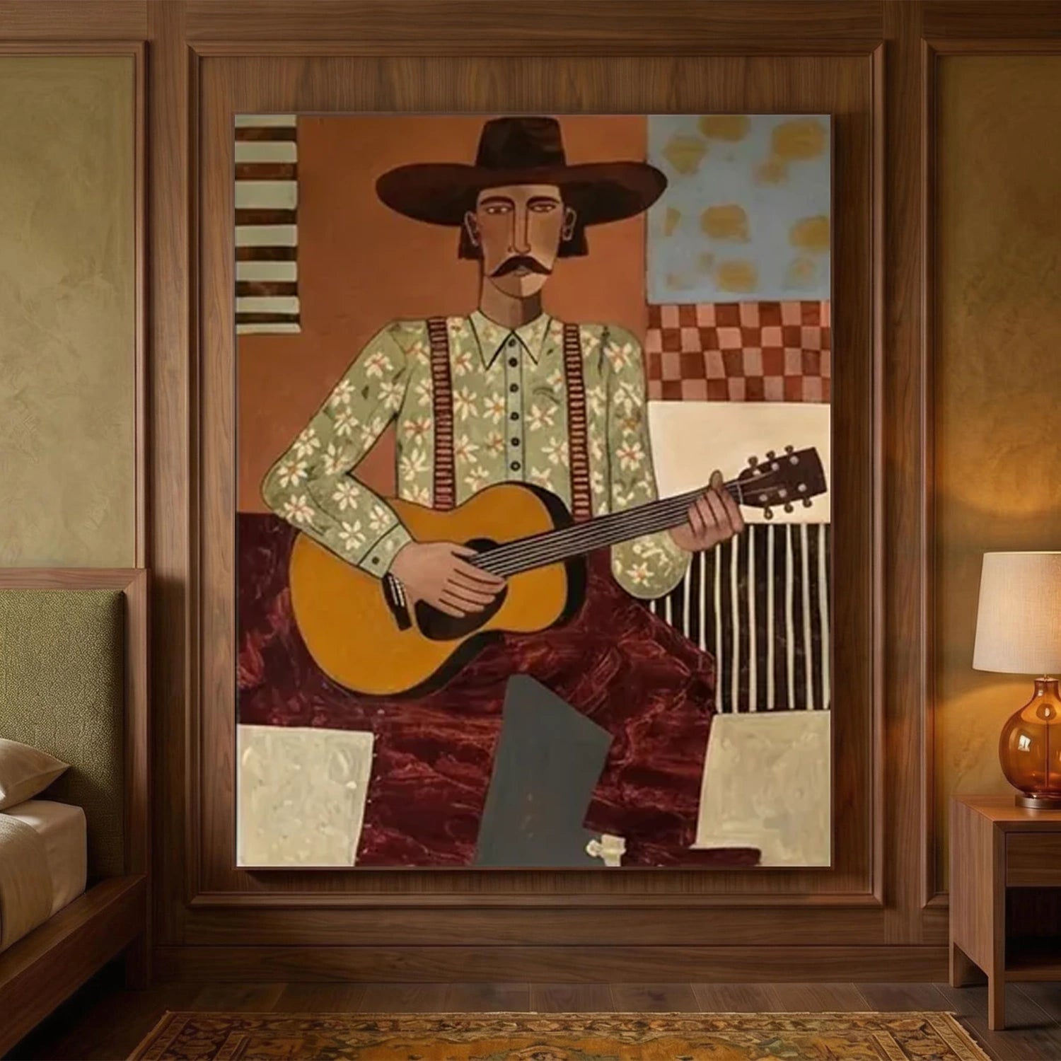 Vintage Americana Art | Desert Serenade
