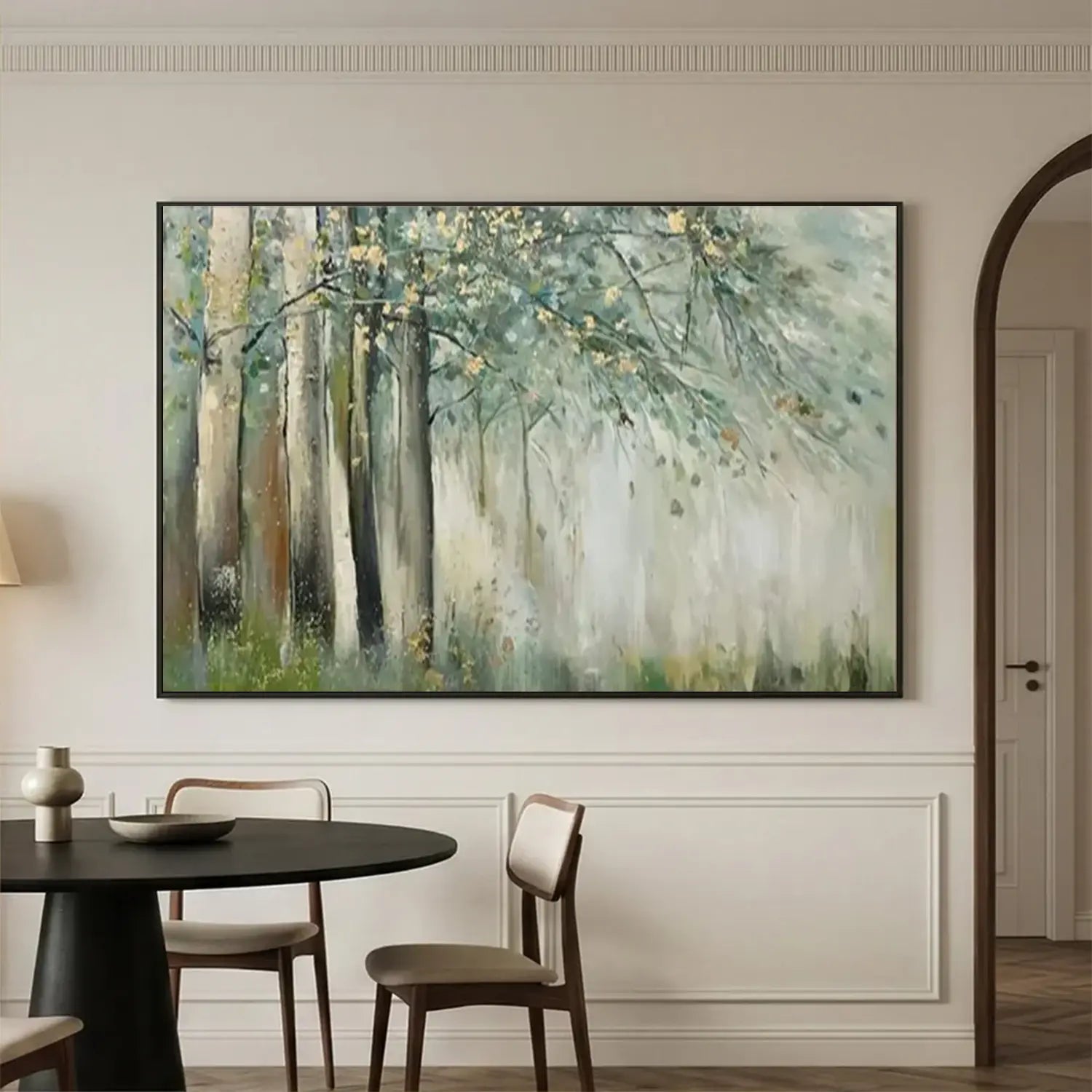 Tree Textured Painting Canvas