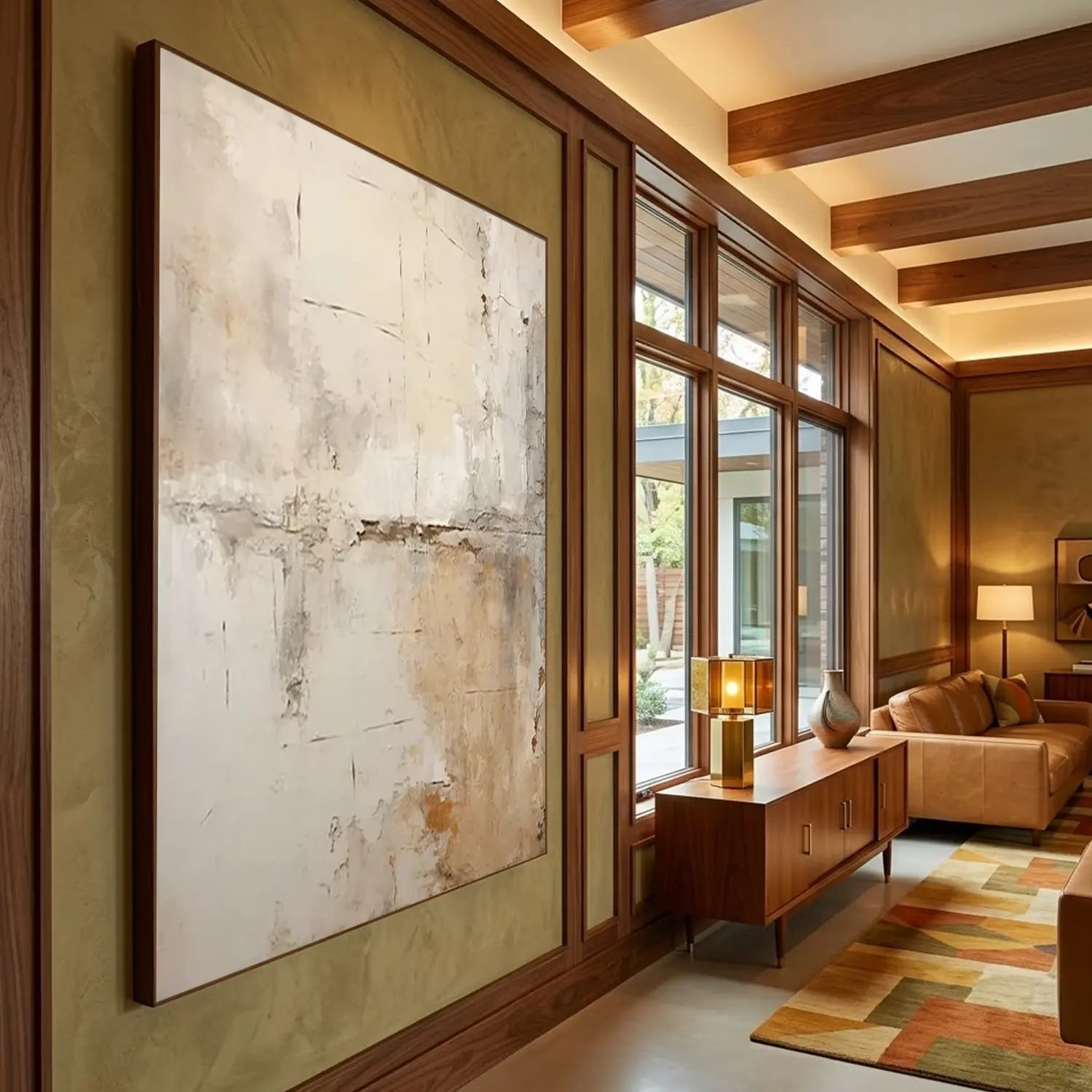 Abstract Painting Canvas