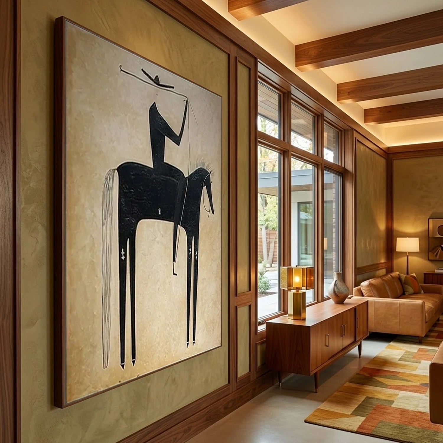 Vintage Americana Art | Silent Sentinel