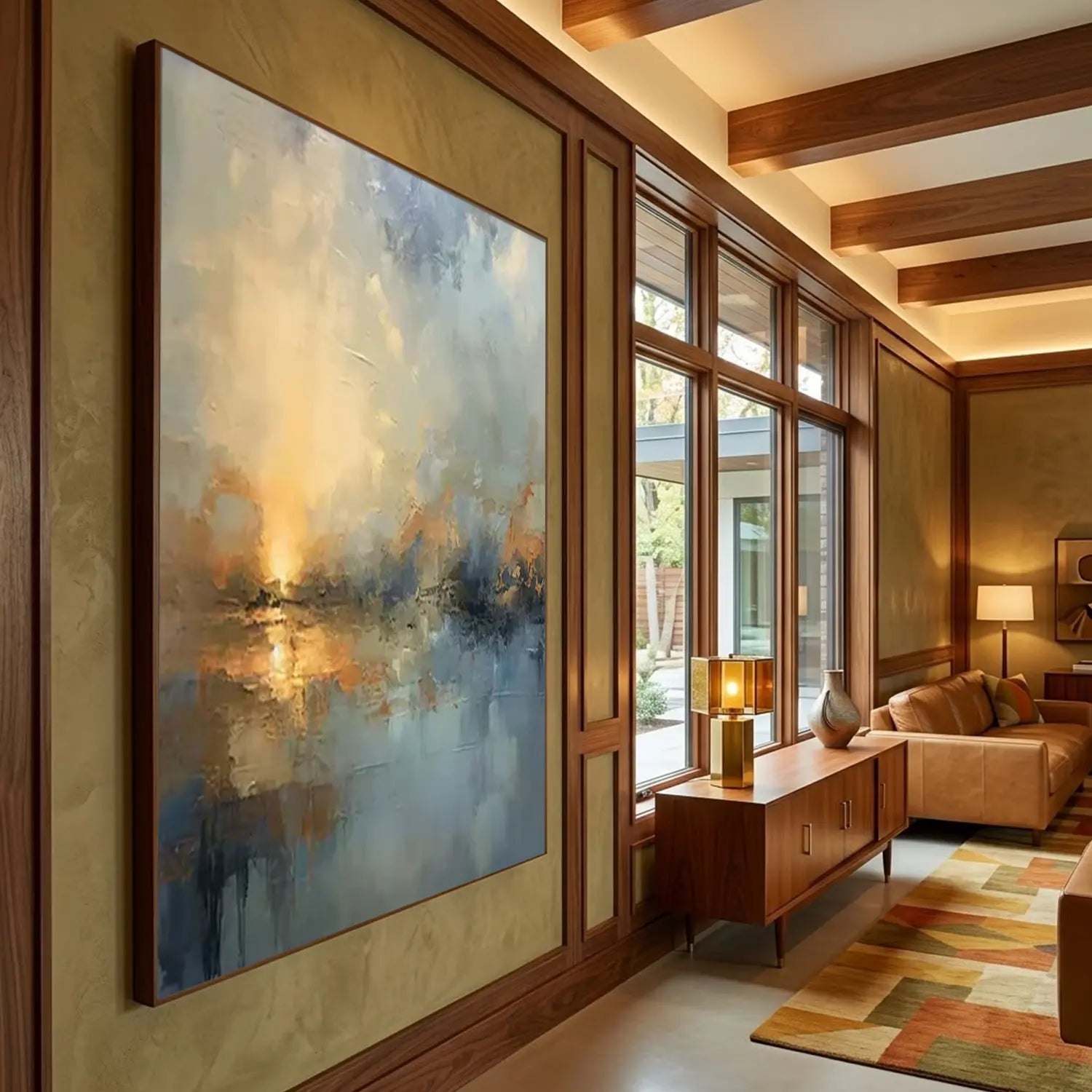 Abstract Painting Canvas
