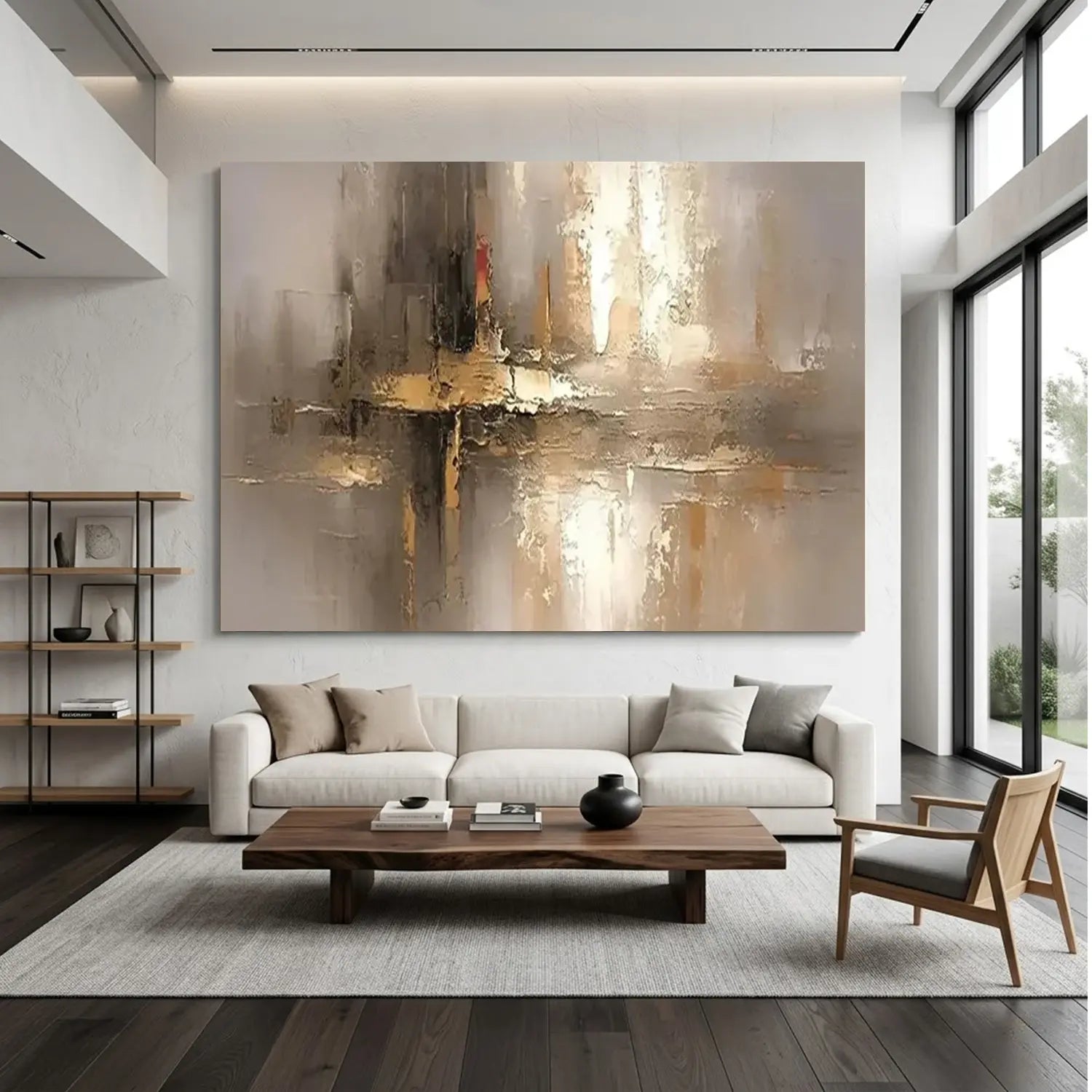 Abstract Painting Canvas