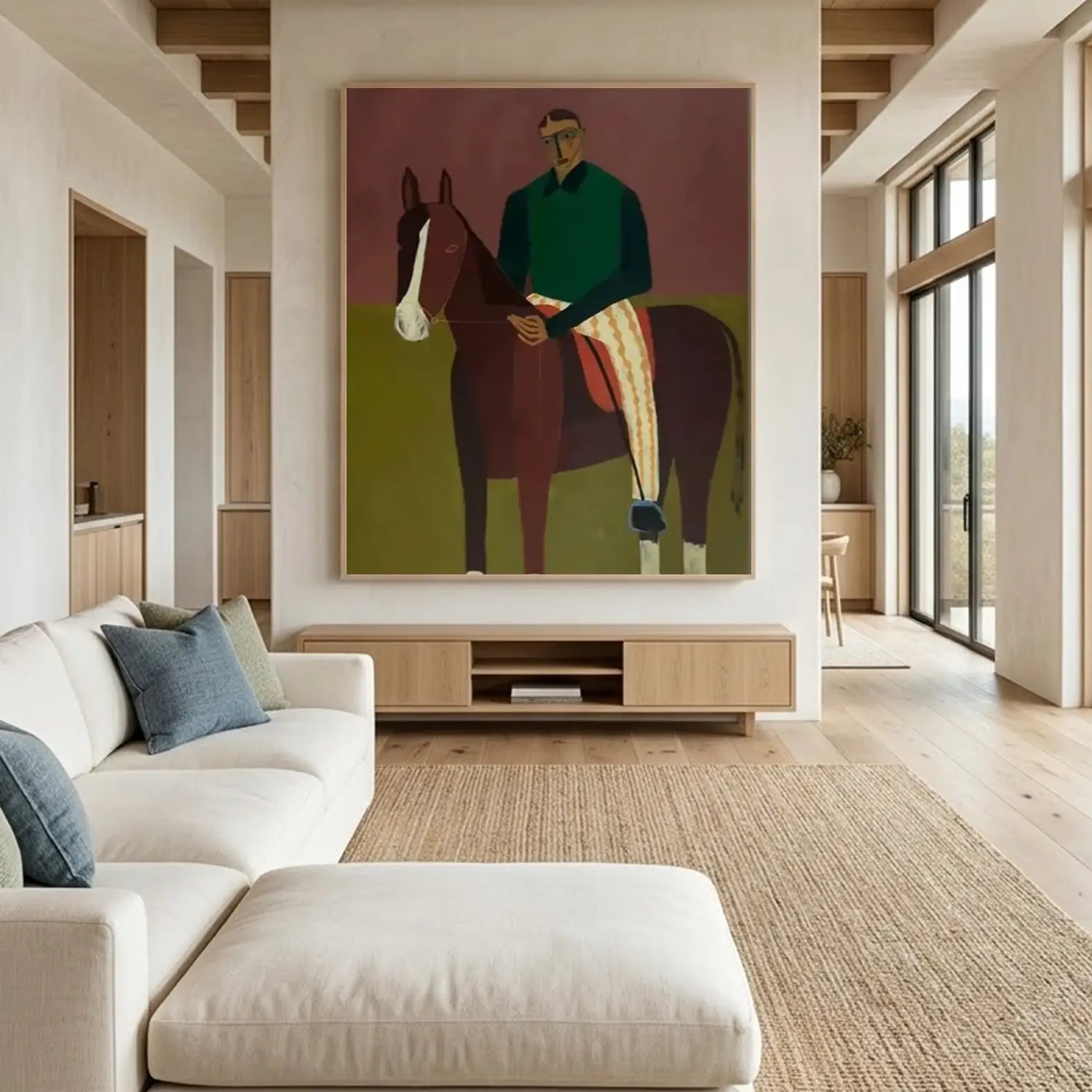 Abstract Portrait Wall Art