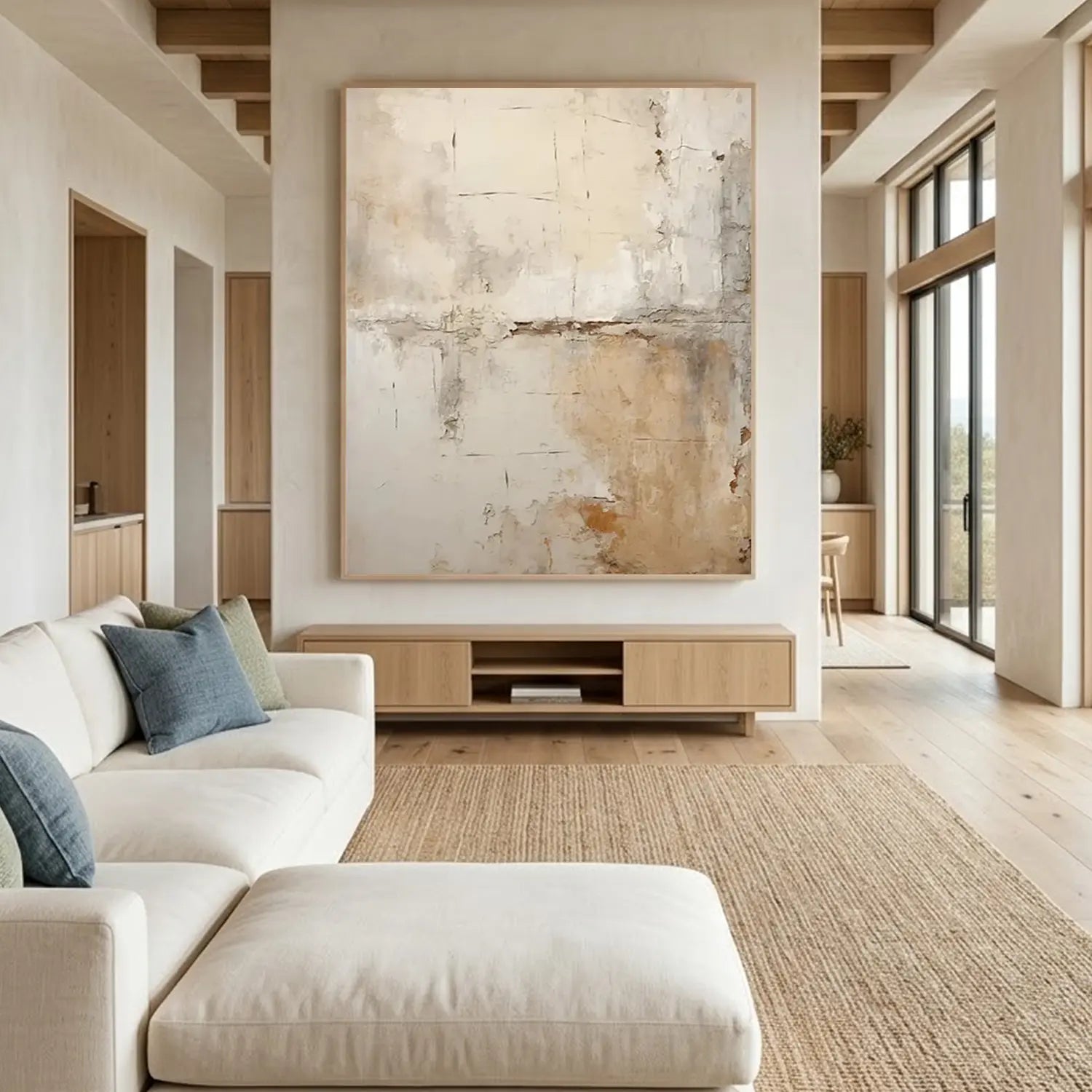 Abstract Painting Canvas