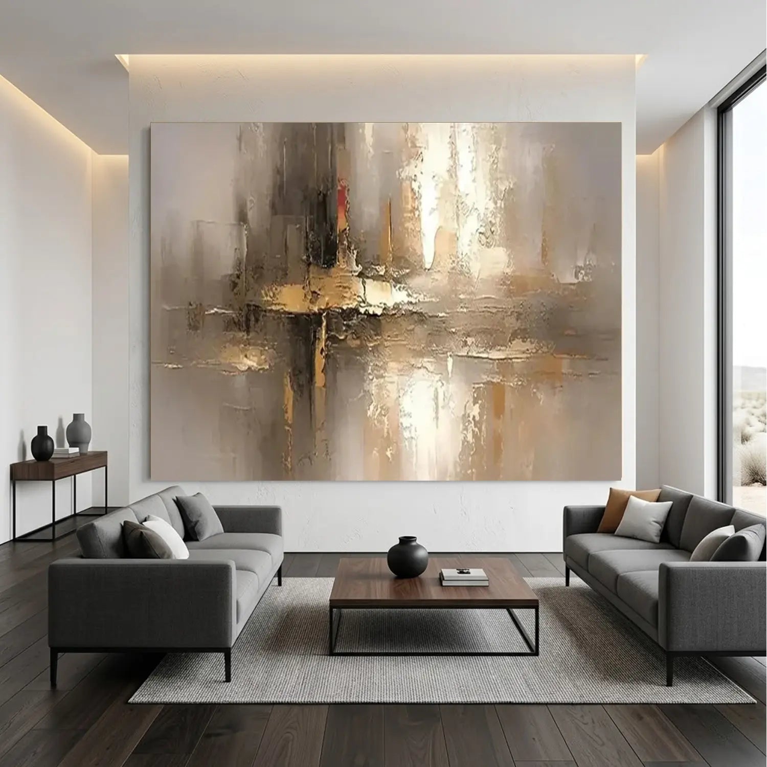 Abstract Painting Canvas