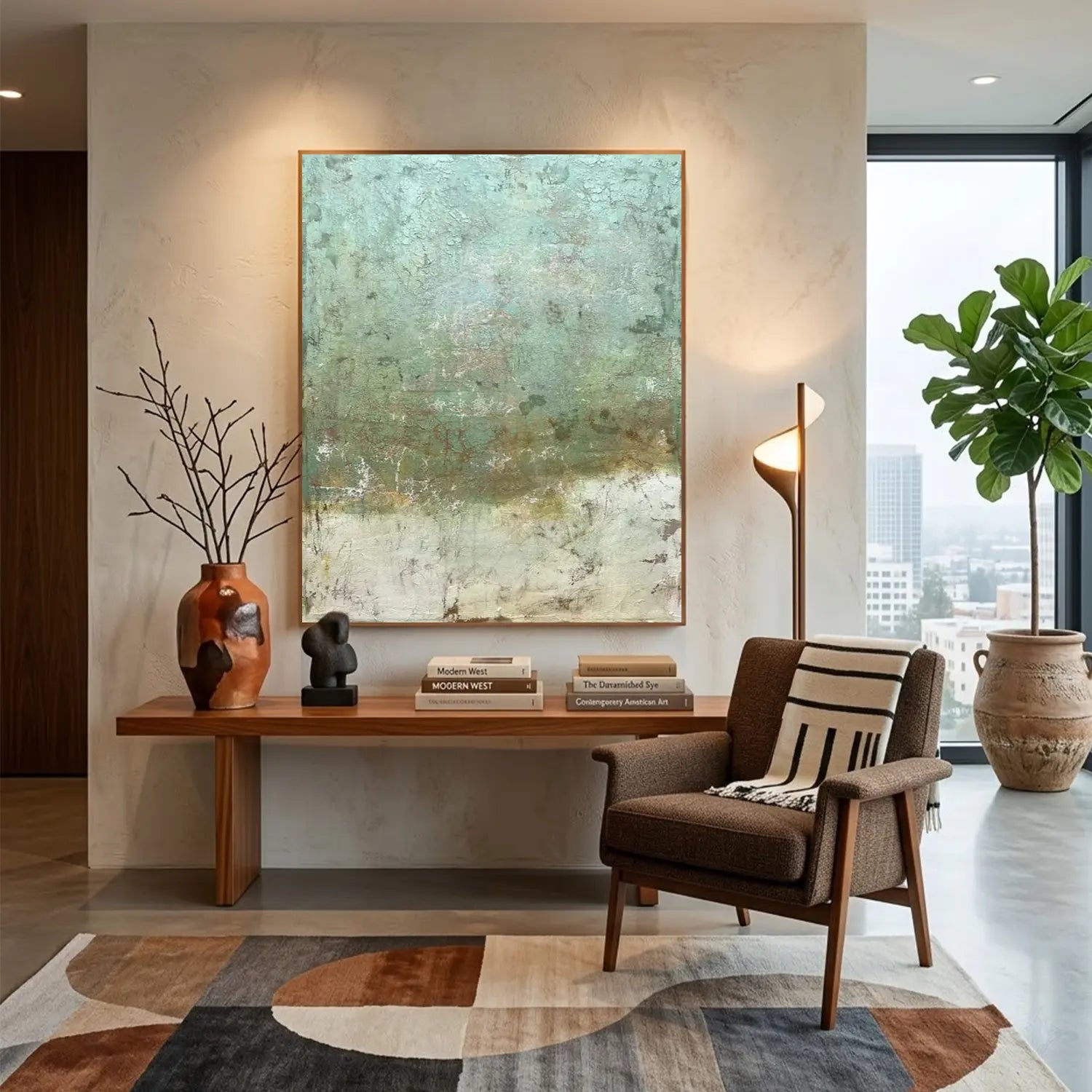 Abstract Painting Canvas