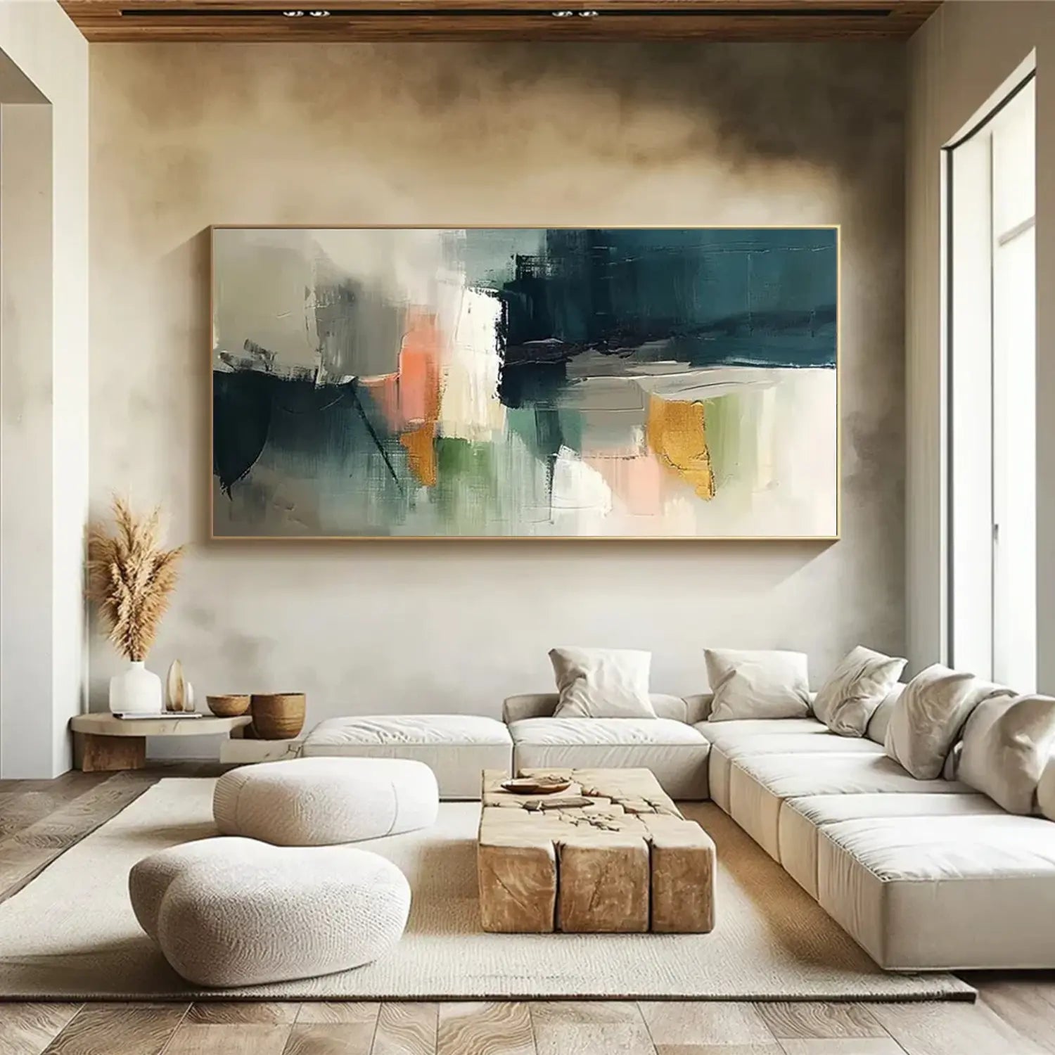 Colorful Abstract Painting Canvas
