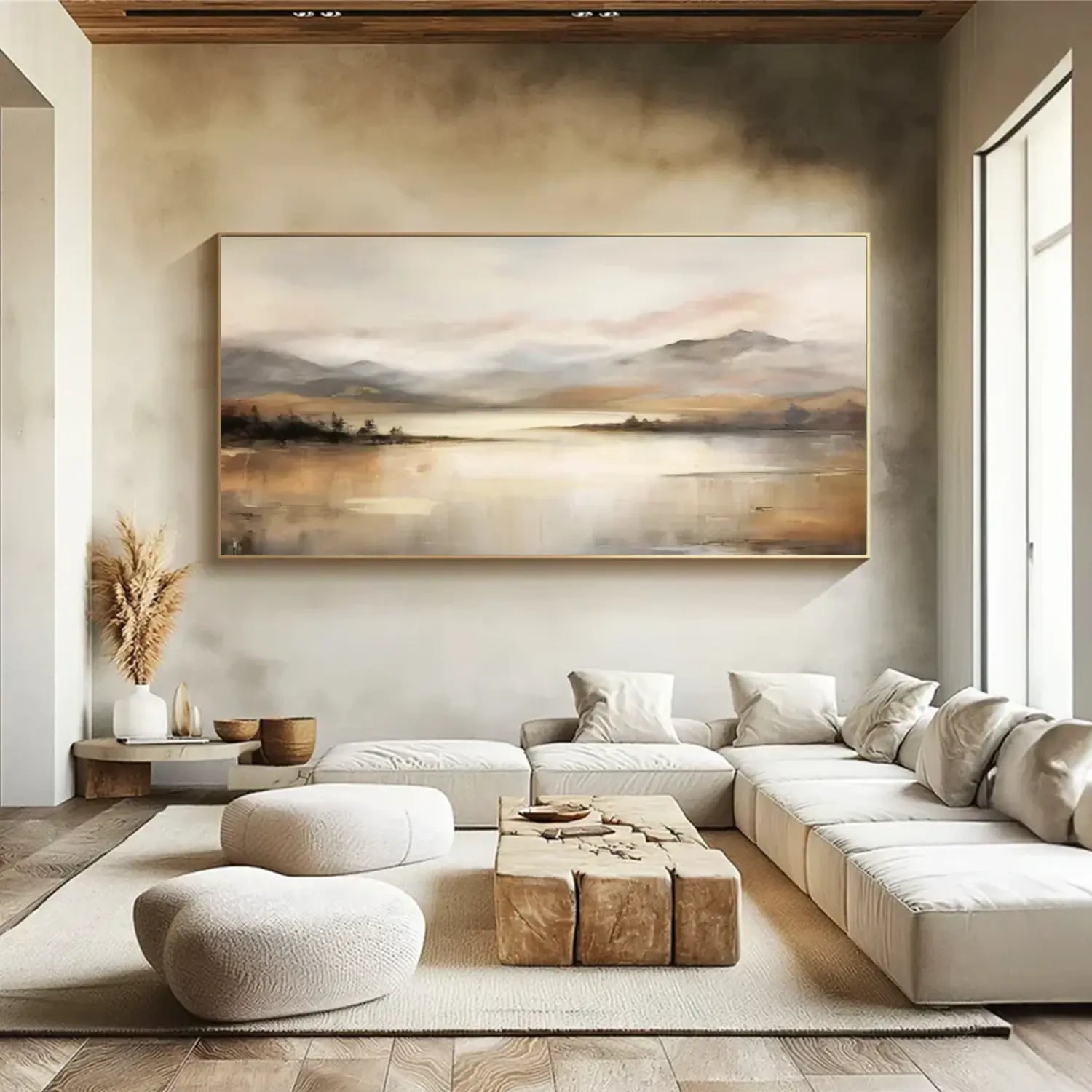 Abstract Mountain Canvas Art