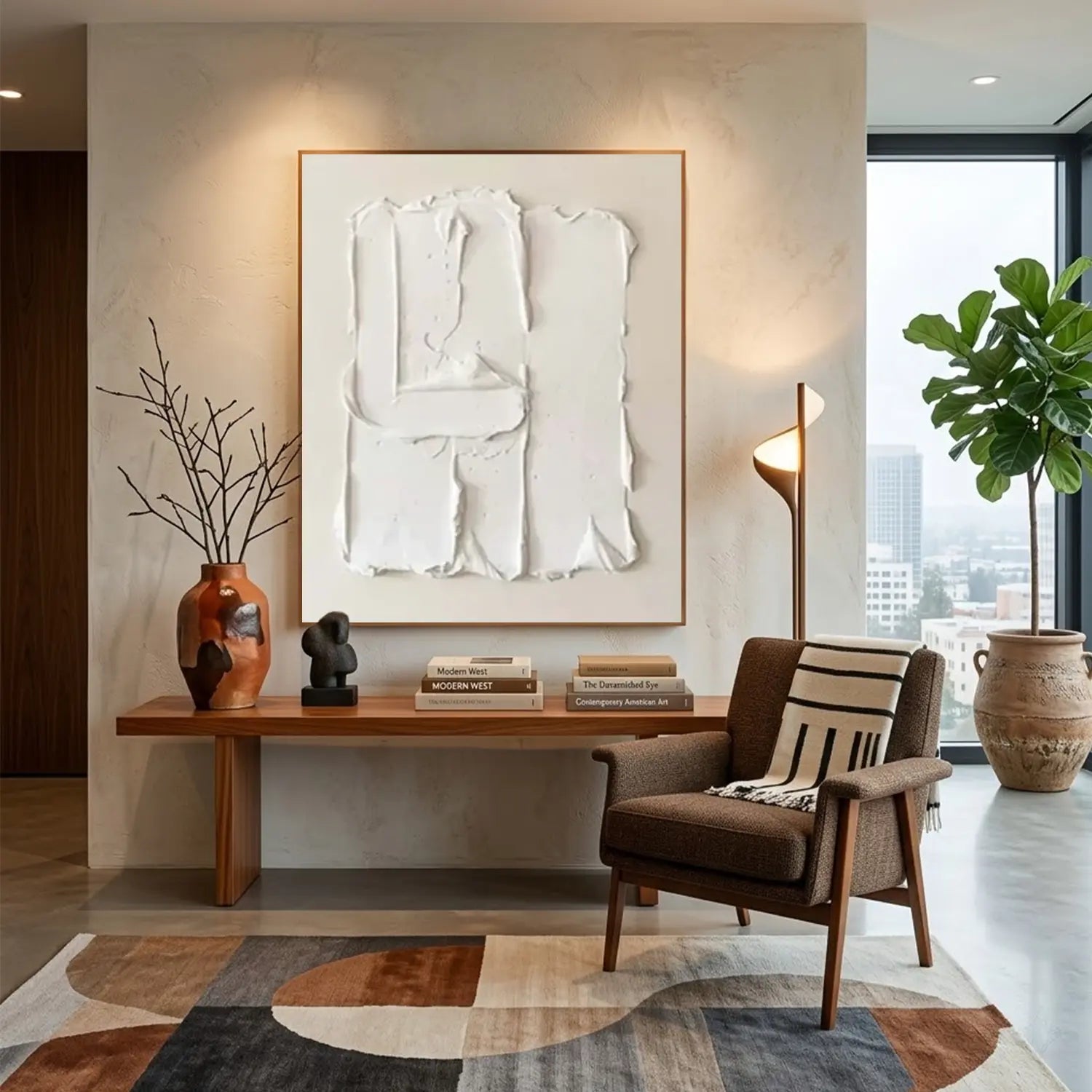 Minimalist Textured Wall Art