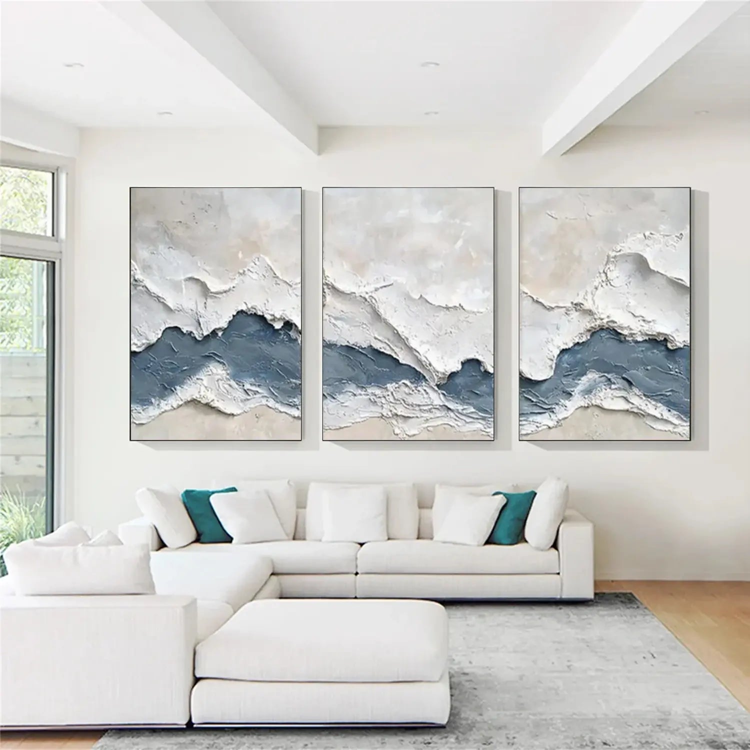 Abstract Texture Wall Art Set of 3