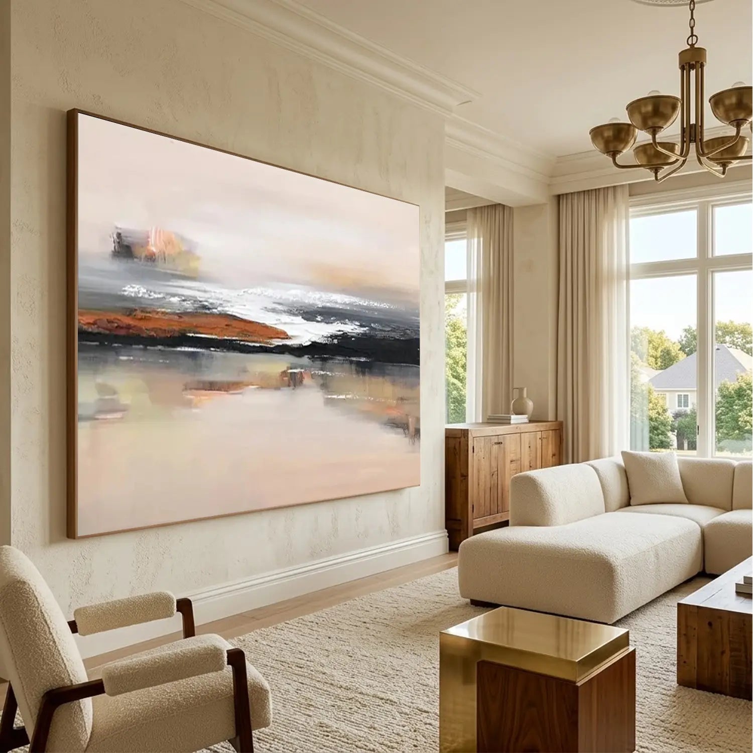 Abstract Painting Canvas