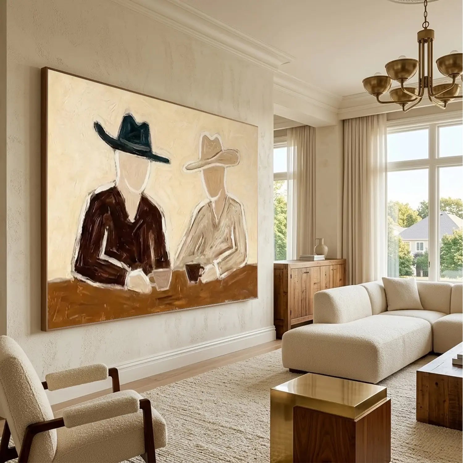 Vintage Americana Art | Cafe Companions