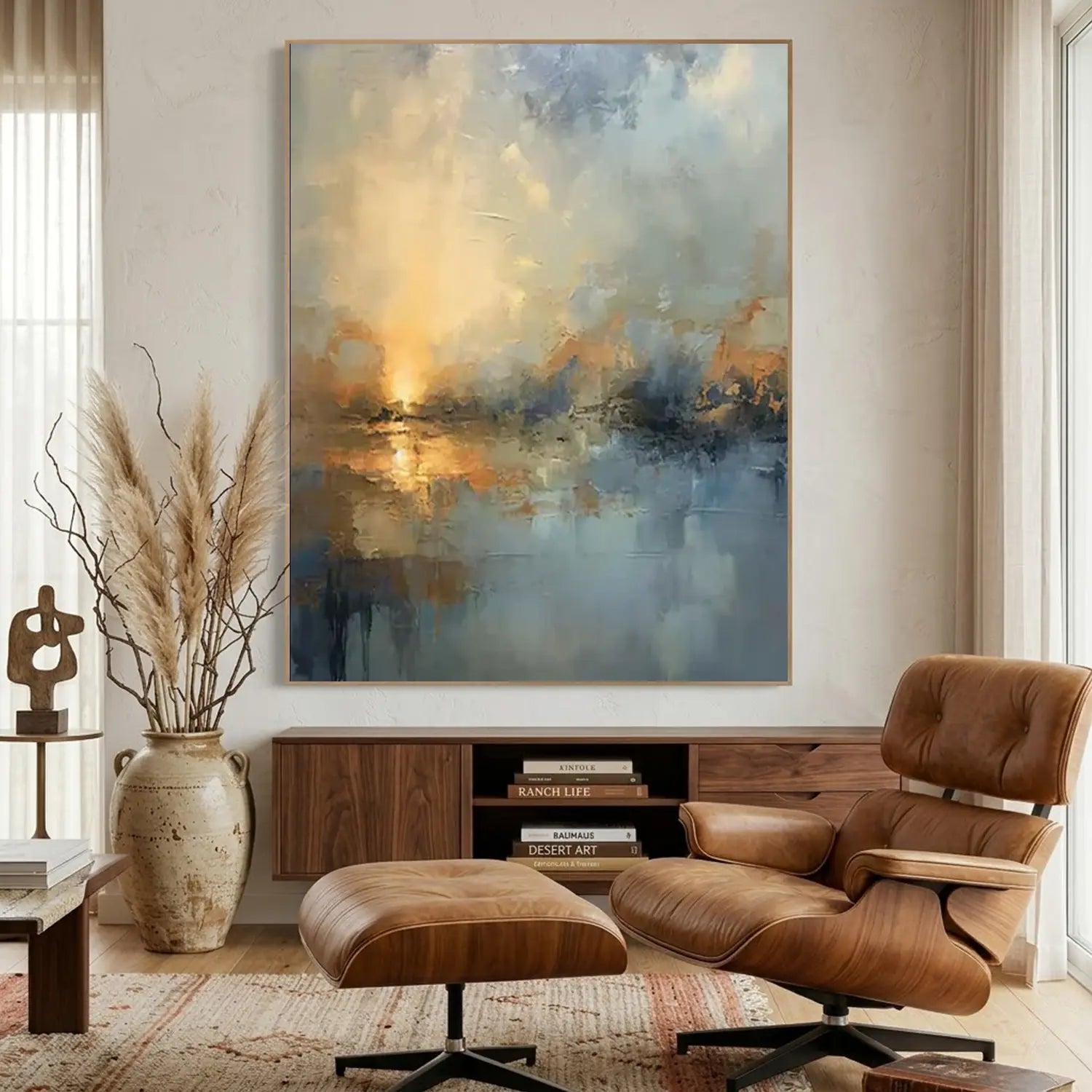 Abstract Painting Canvas