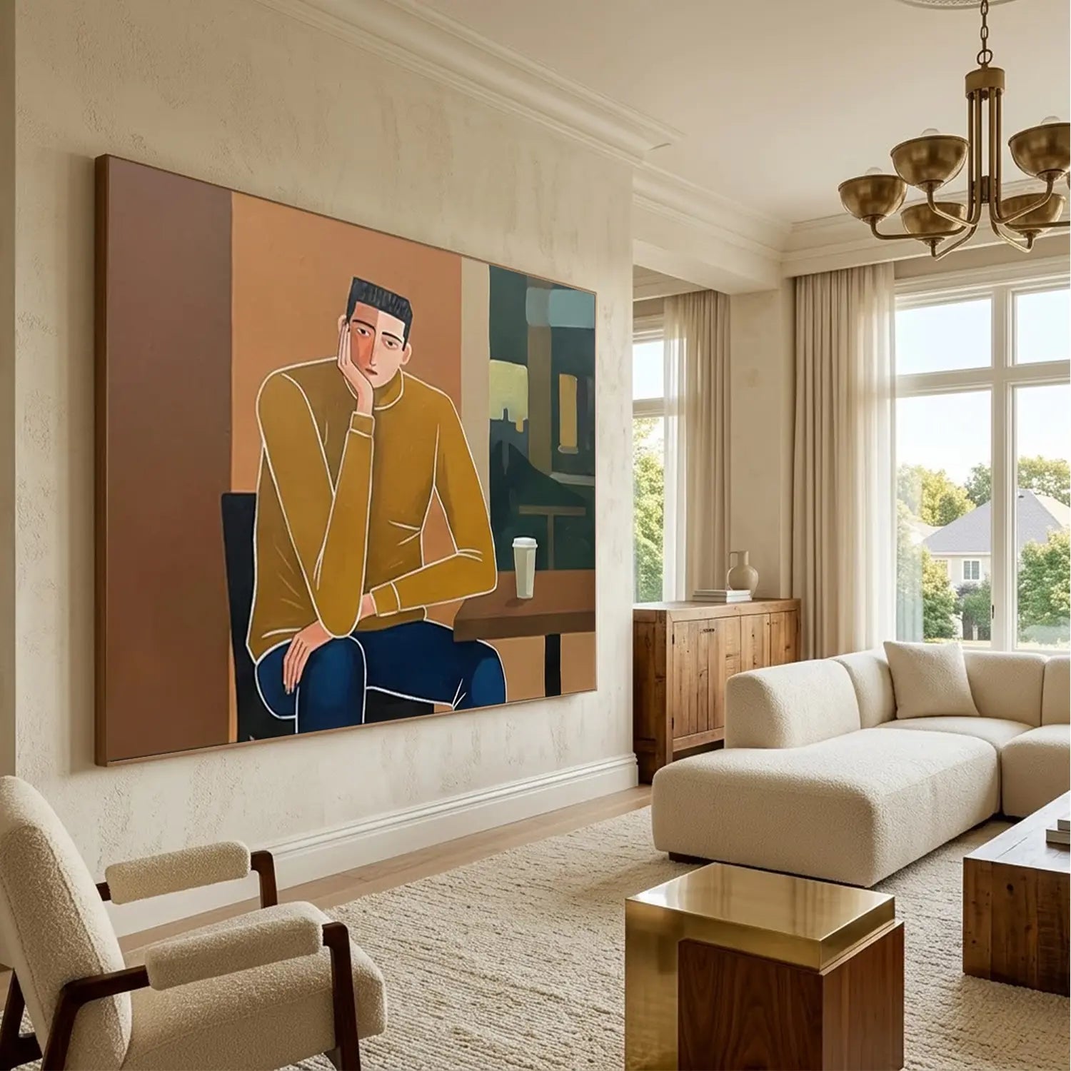 Vintage Americana Art | Quiet Interlude