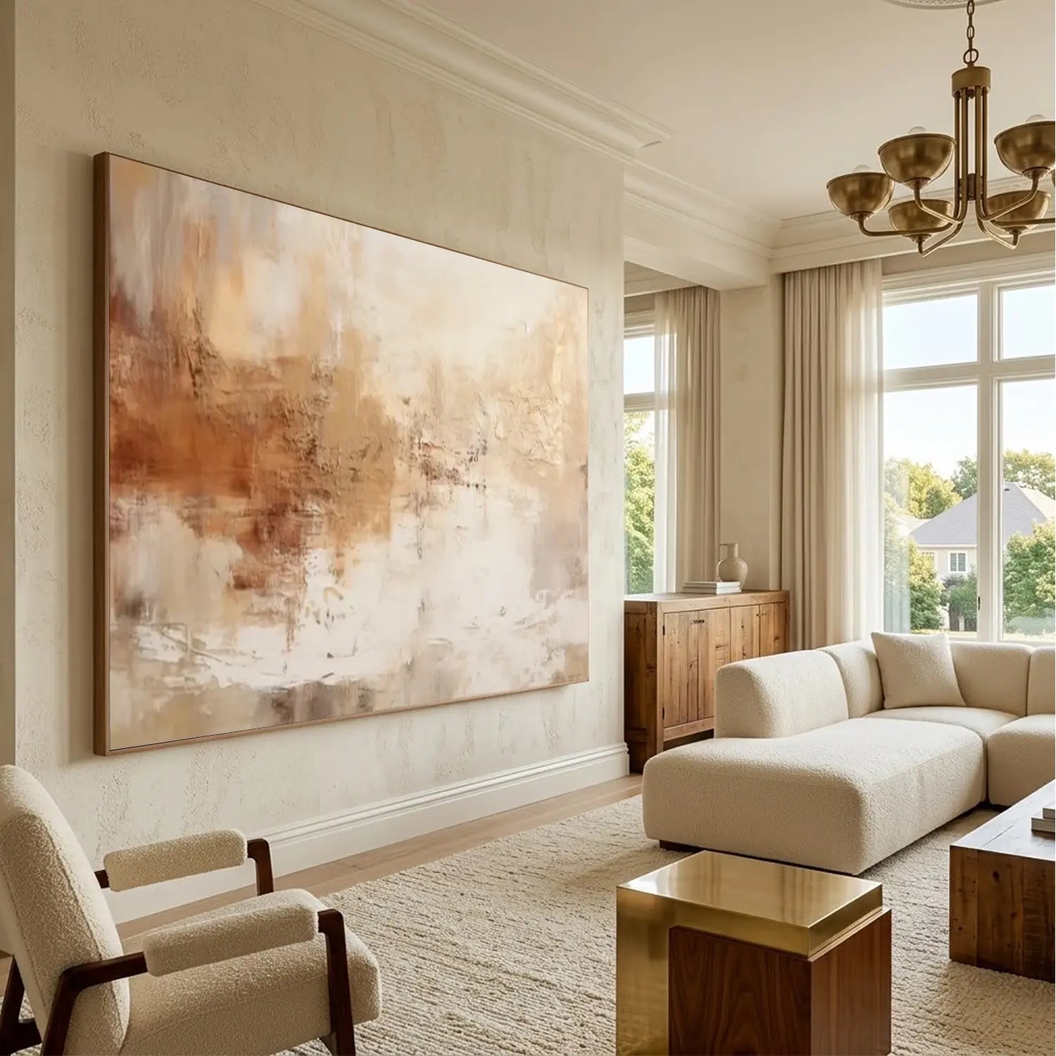 Abstract Painting Canvas