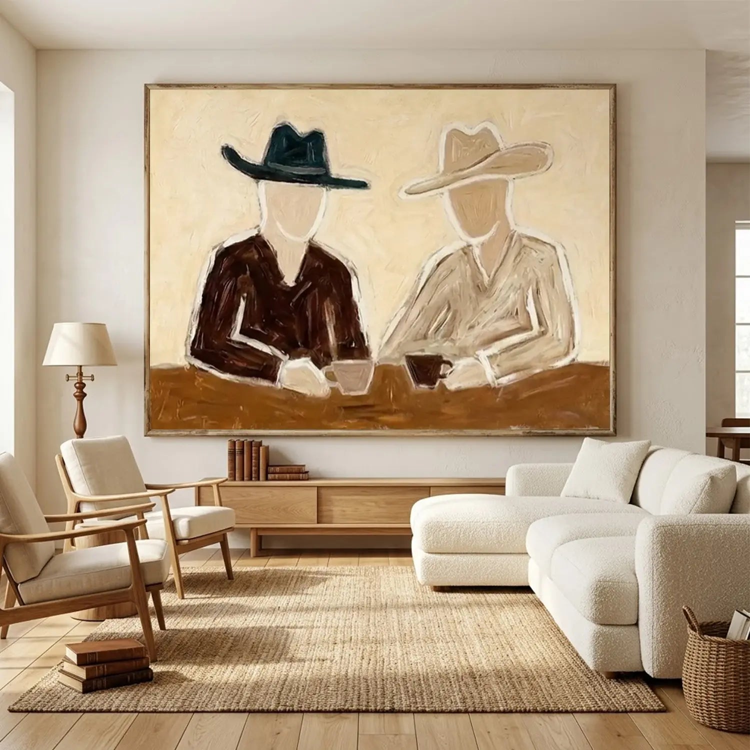 Vintage Americana Art | Cafe Companions