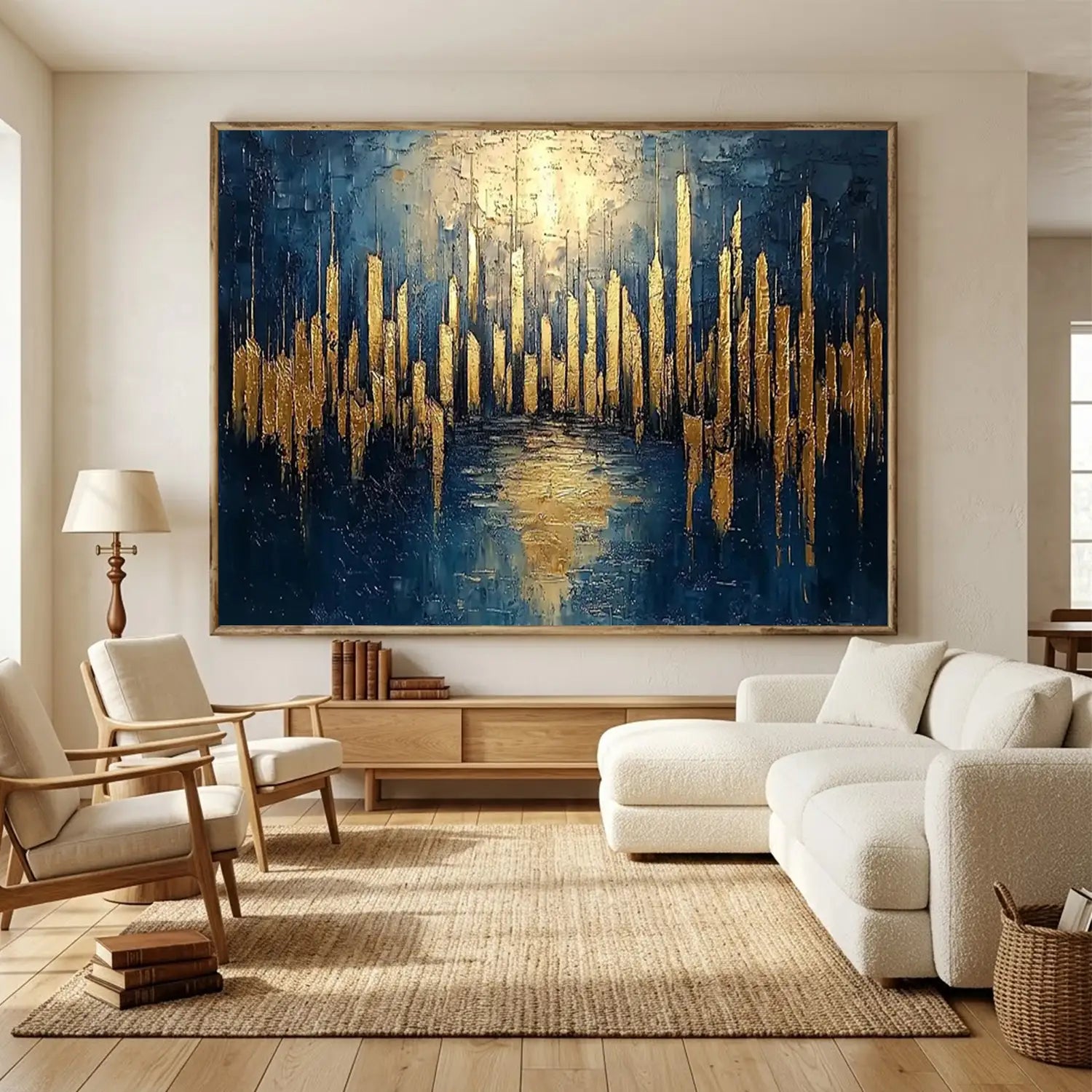 Abstract Textured Painting Canvas
