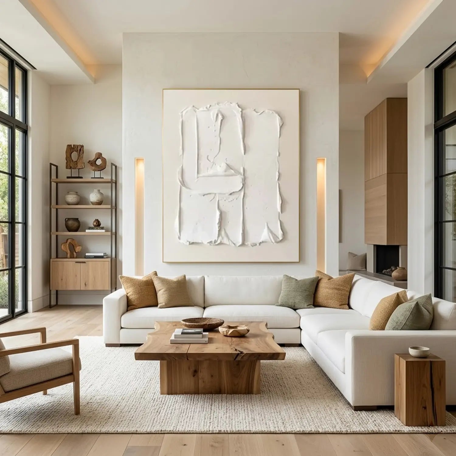 Minimalist Textured Wall Art