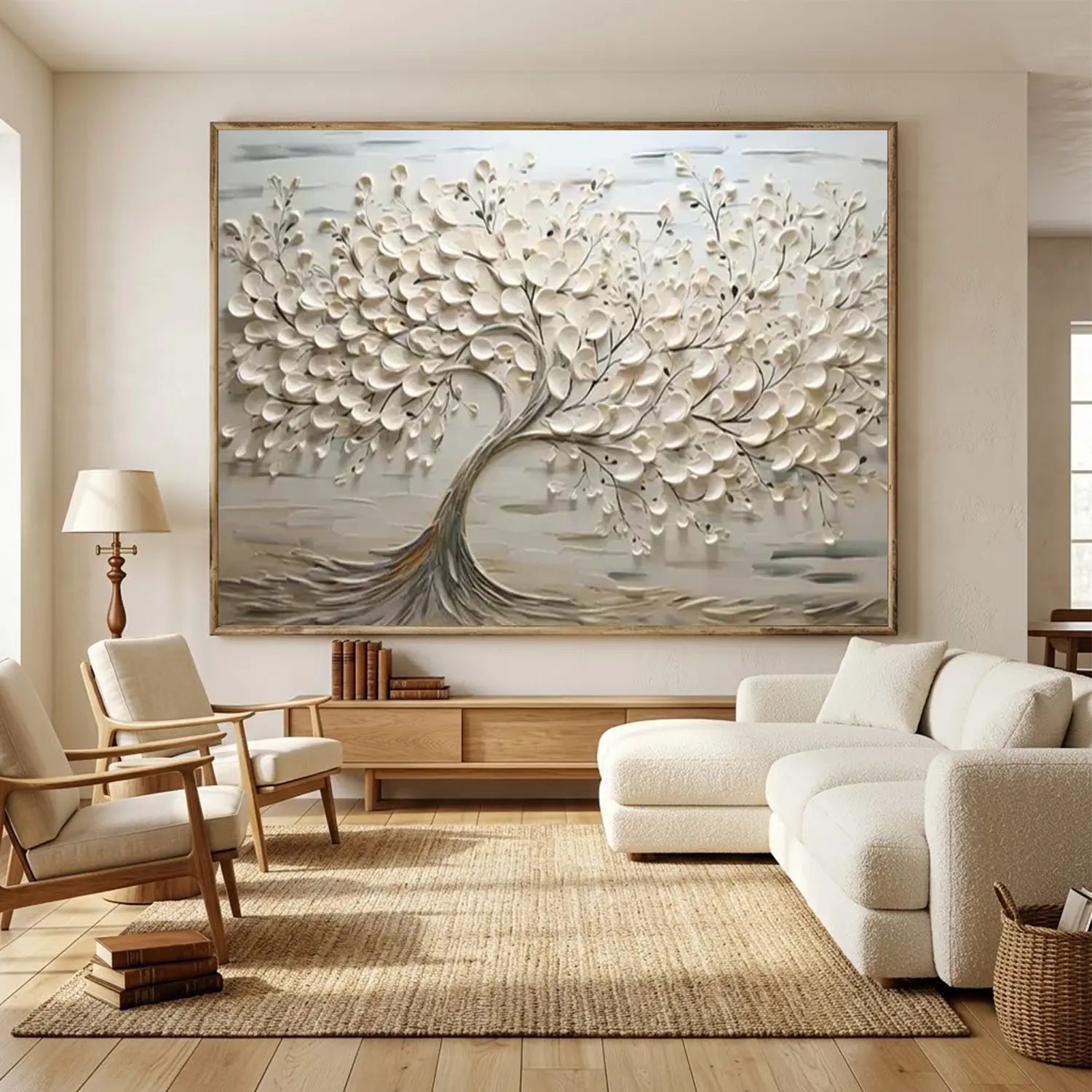 Flower And Tree Painting